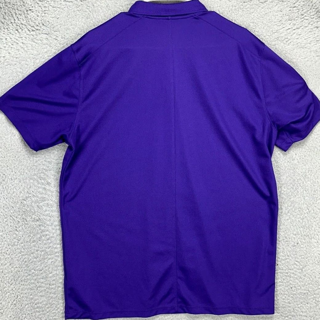 Nike Nike 2021 All Star Game MLB Polo Shirt Mens Large Dri-Fit Purple Standard Fit Size US L / EU 52-54 / 3 - 3 Thumbnail