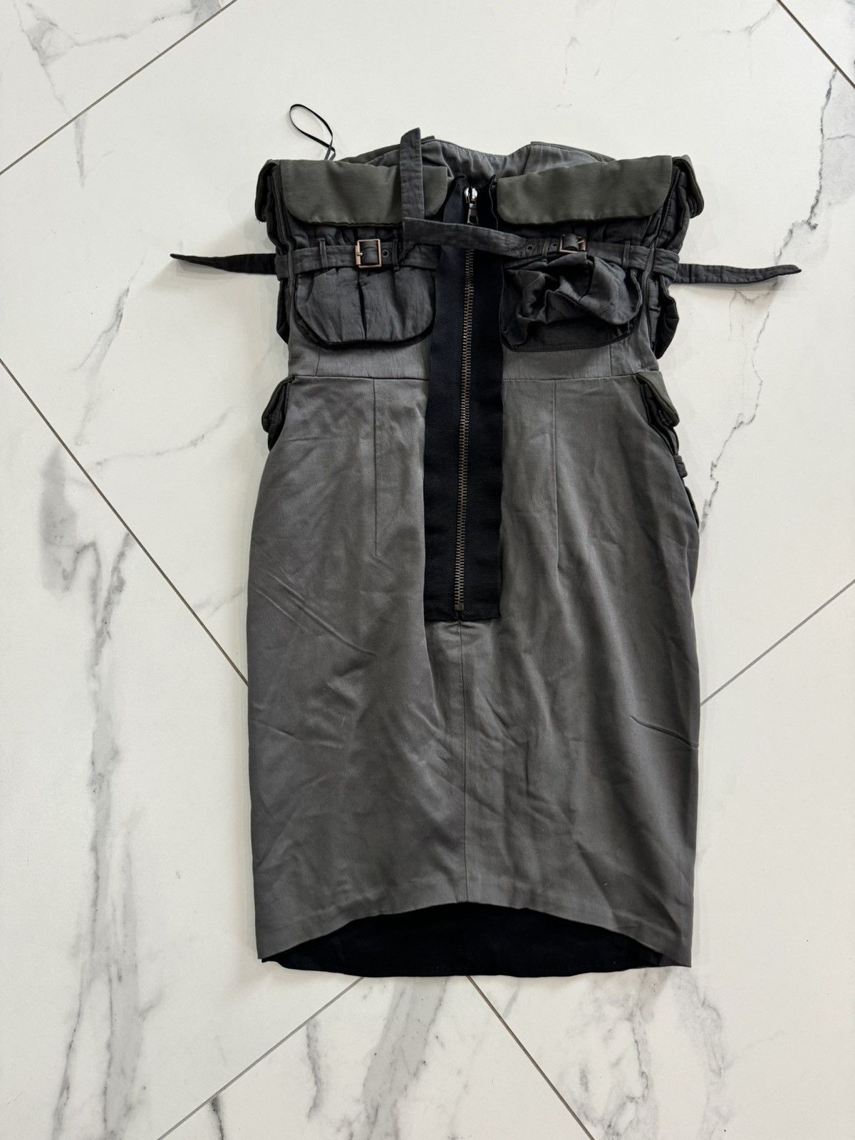 Acne Studios ARCHIVAL RARE Acne Multipocket Luxury Avant Garde Dress Size XS / US 0-2 / IT 36-38 - 2 Thumbnail