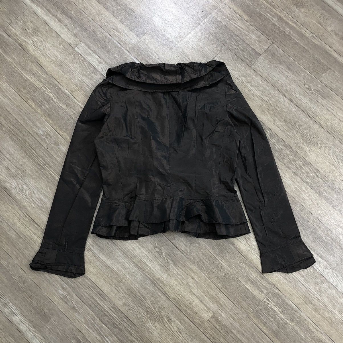 Designer × Japanese Brand Vintage Ritsuko Shirahama Ladies Yohji Style Blouse Top Size US M / EU 48-50 / 2 - 14 Thumbnail