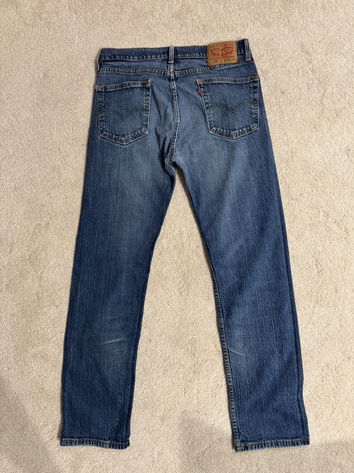 Levi's Levis 505 Denim Size US 32 / EU 48 - 2 Thumbnail