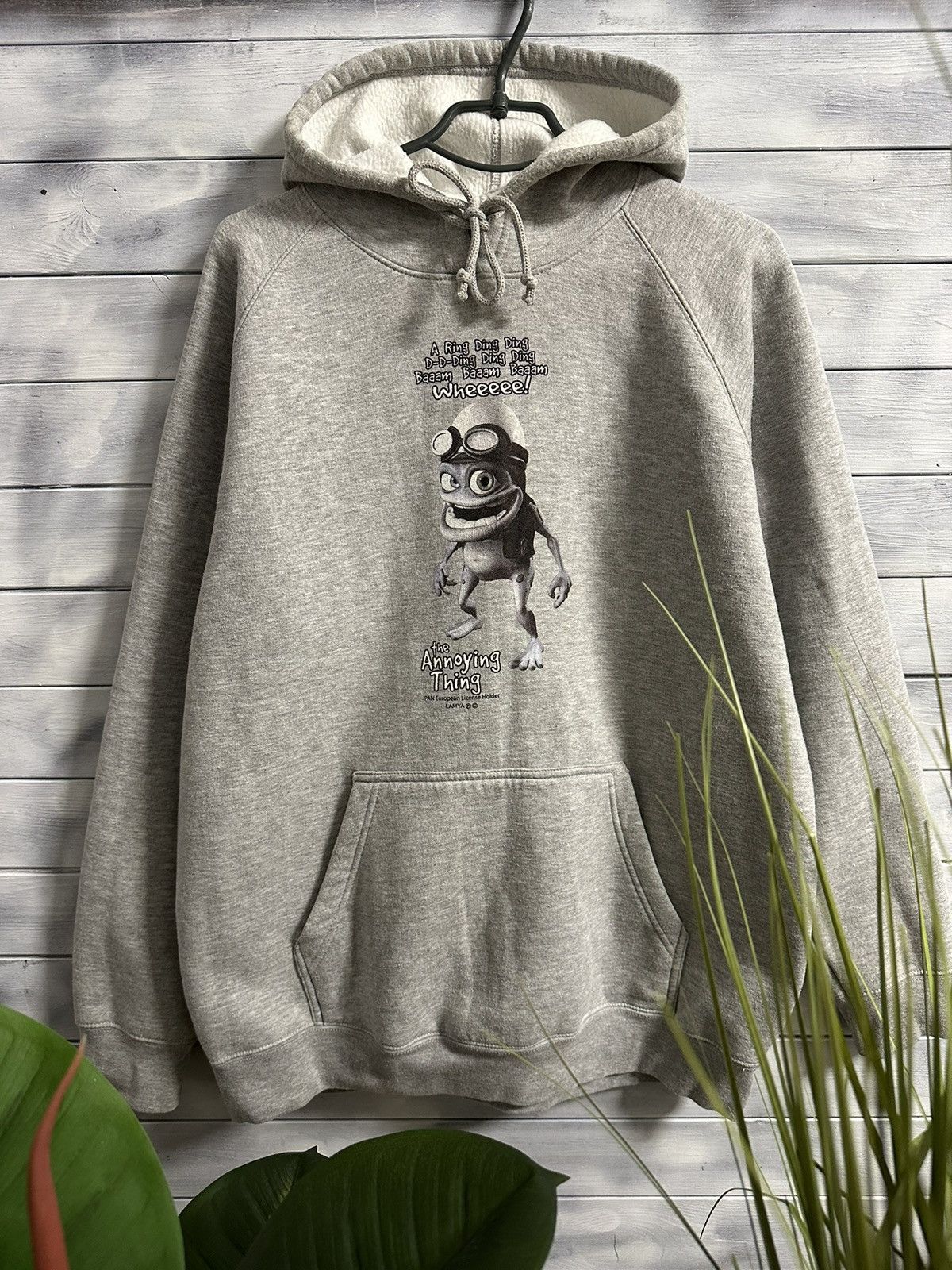 Vintage Rare Vintage Hoodie Crazy Frog The Annoying Thing Lamya Size US M / EU 48-50 / 2 - 1 Thumbnail