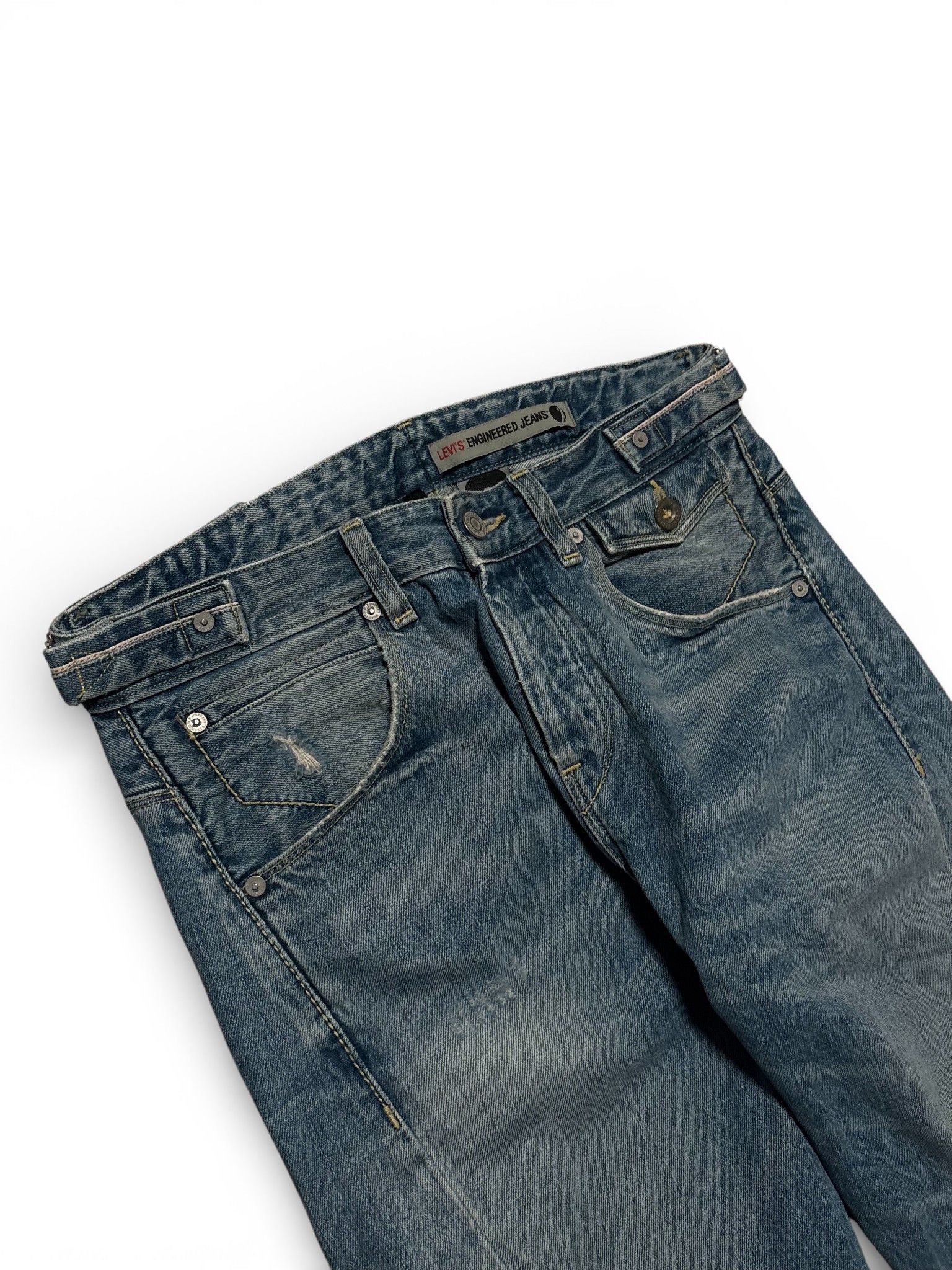 Levi's Vintage Levi's Engineered Jeans distressed swag archive Size US 30 / EU 46 - 4 Thumbnail