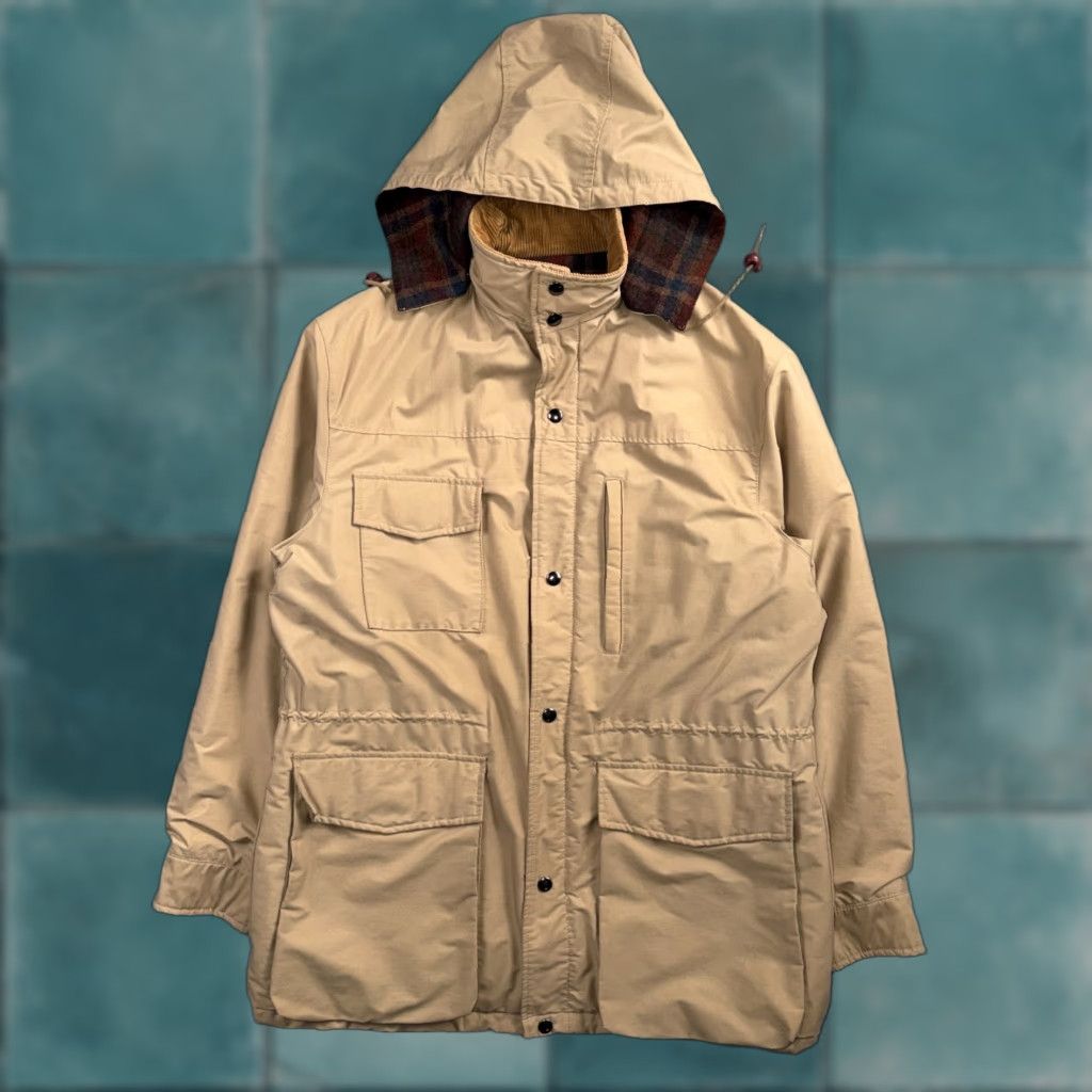 Pendleton VINTAGE Pendleton Jacket Coat USA Tan Beige Thinsulate Wool L Mid-Length Cinch Waist Men Size L Size US L / EU 52-54 / 3 - 1 Thumbnail