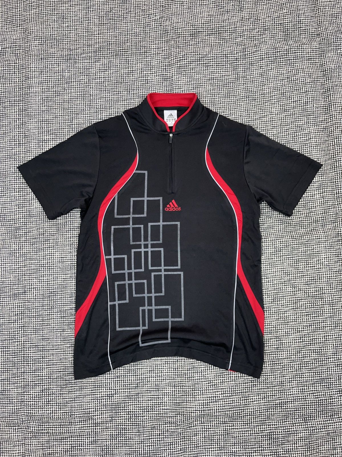 Adidas ➕ vintage y2k adidas cycling jersey streetwear rave nyc Size US M / EU 48-50 / 2 - 1 Thumbnail