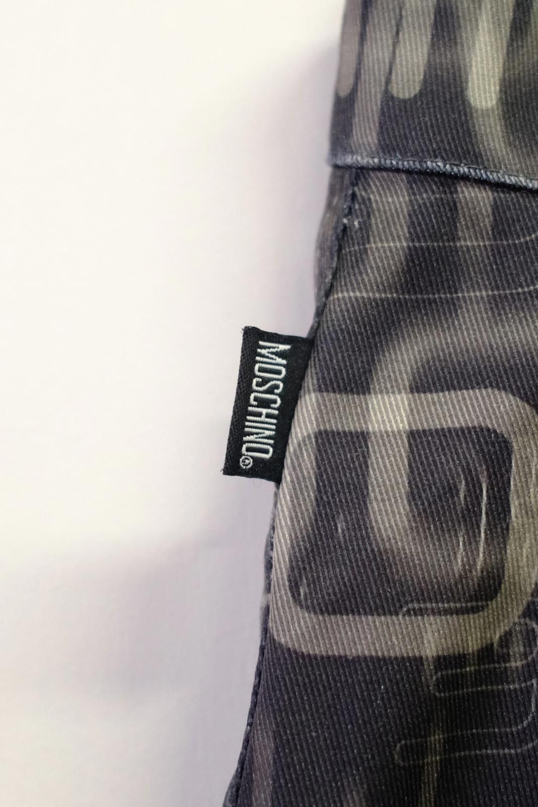 Moschino 00's Moschino Jeans Text Script Straight-Leg-Pant Size 30" / US 8 / IT 44 - 6 Thumbnail