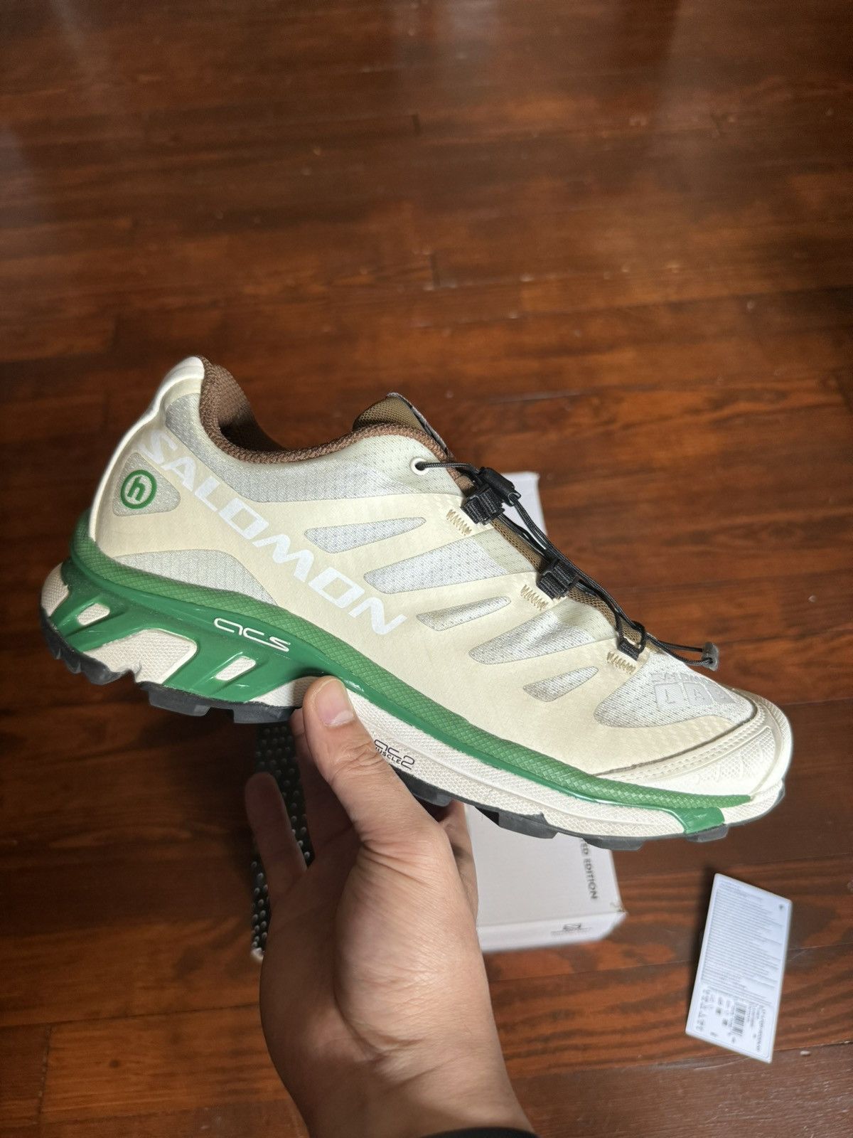 image of Xt-4 For Hidden Ny Shoes in Cream, Men's (Size 9)