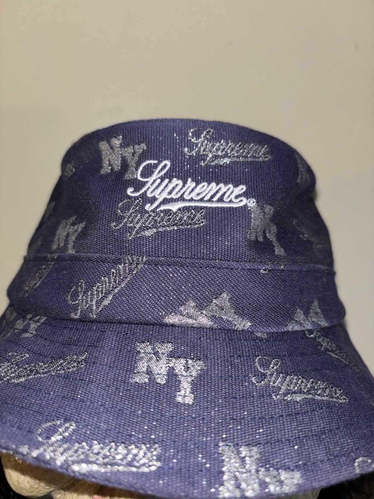 Missoni × Supreme Supreme x Missoni crusher hat 'navy' | Grailed