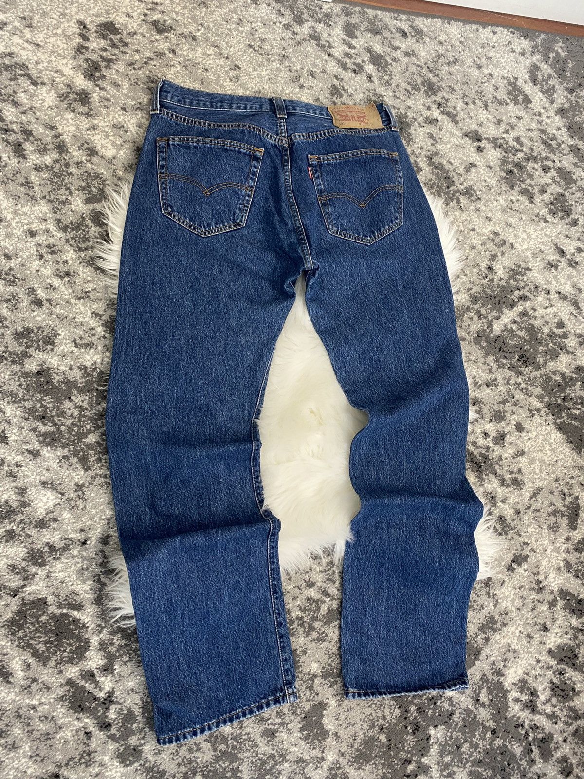 Levi's × Vintage Levi’s 501 Blue Jeans Size L Size US 34 / EU 50 - 2 Thumbnail