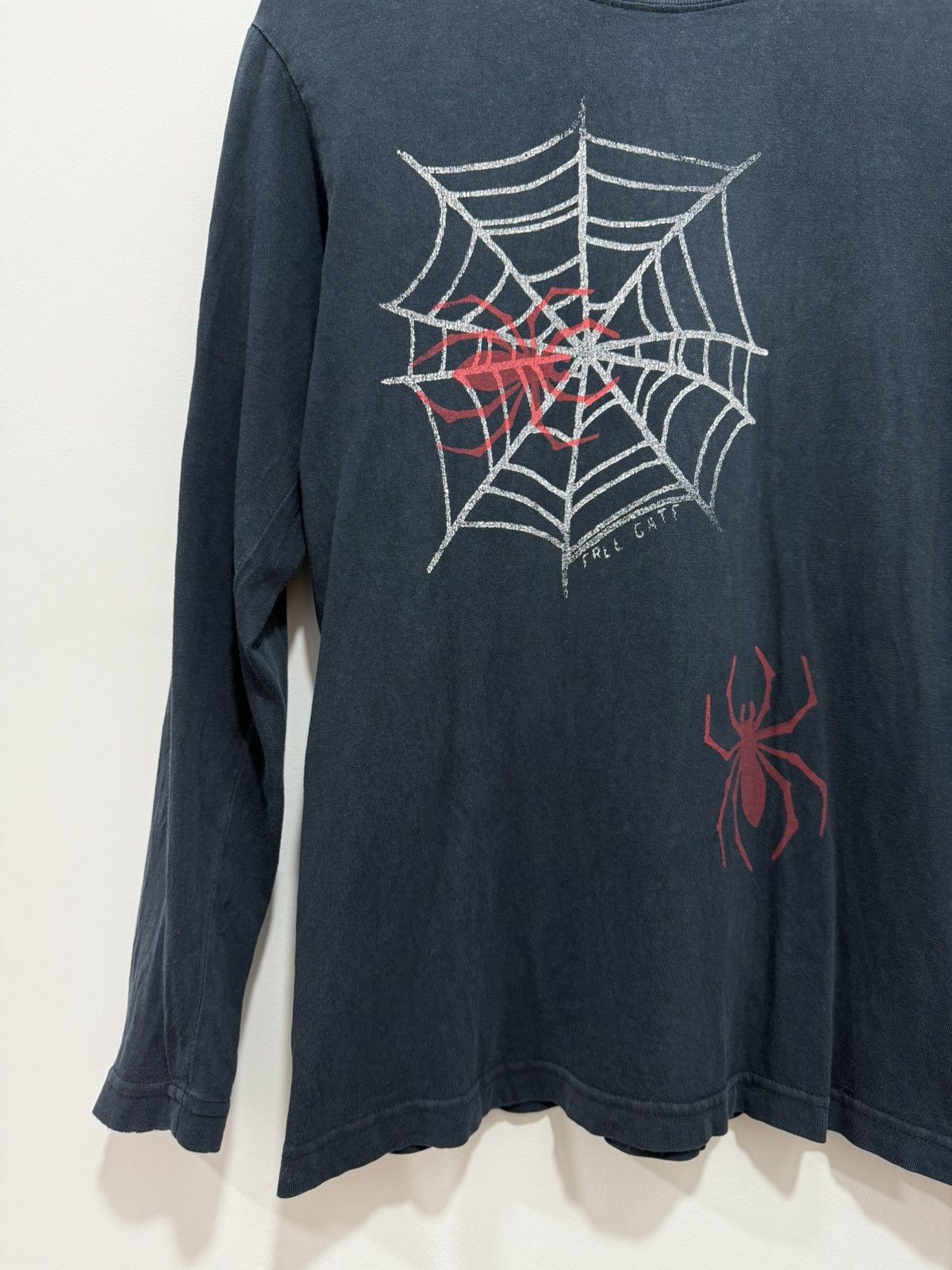 If Six Was Nine × Japanese Brand Vtg Free gate spider web long sleeve Size US S / EU 44-46 / 1 - 4 Thumbnail