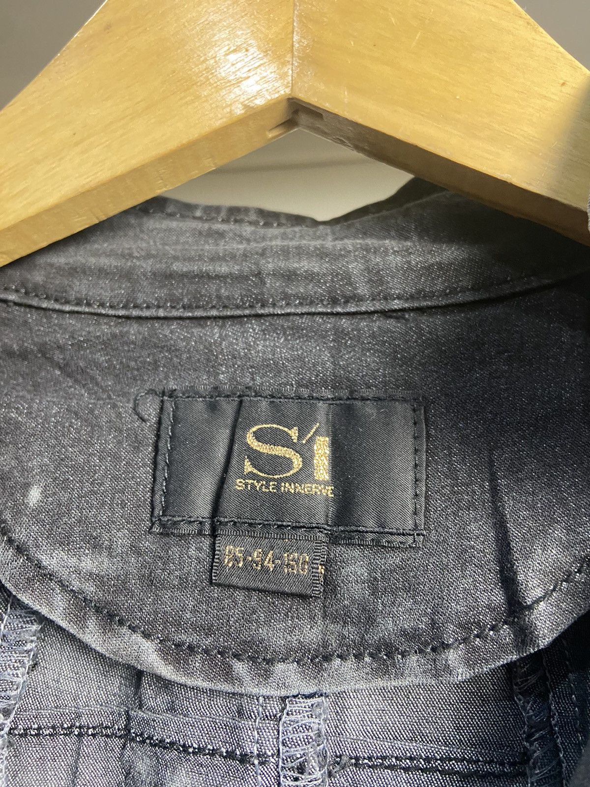 If Six Was Nine × Japanese Brand × Le Grande Bleu (L.G.B.) 🔥 Rare 🔥 SI innerve L.G.B style denim motorbike jacket Size S / US 4 / IT 40 - 11 Thumbnail