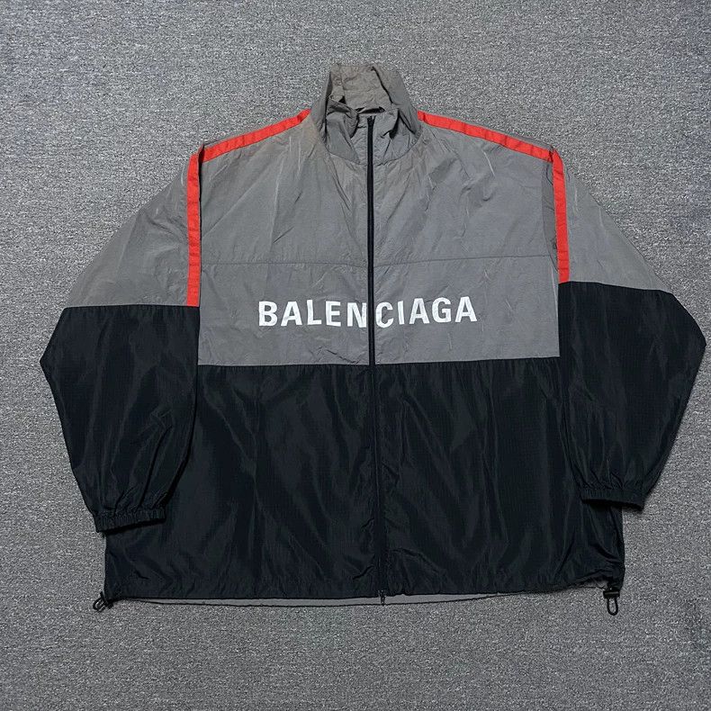 Balenciaga Balenciaga Patchwork Windbreaker Size US S / EU 44-46 / 1 - 1 Thumbnail