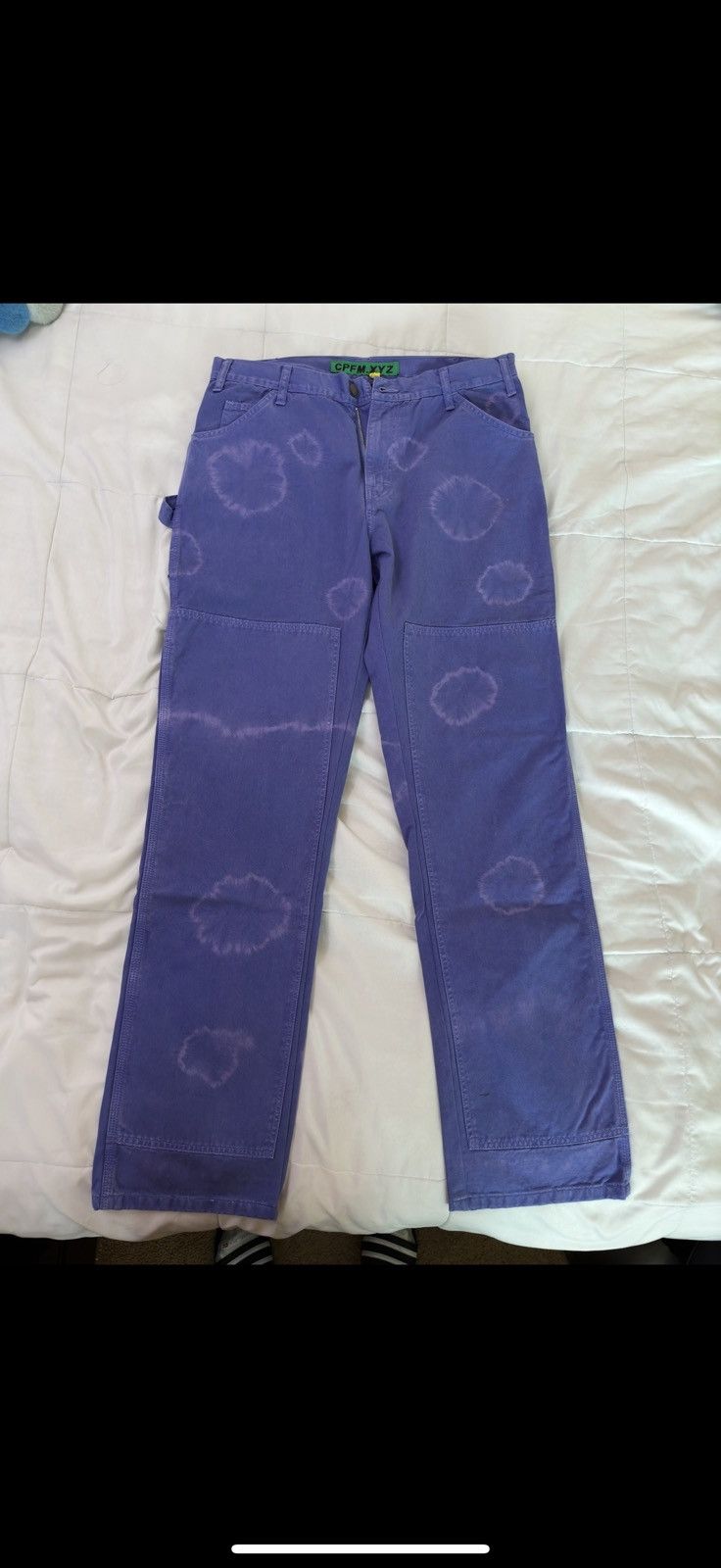 Cactus Plant Flea Market Cactus Plant Shibori Double Knee Painter Pant Size US 32 / EU 48 - 2 Thumbnail
