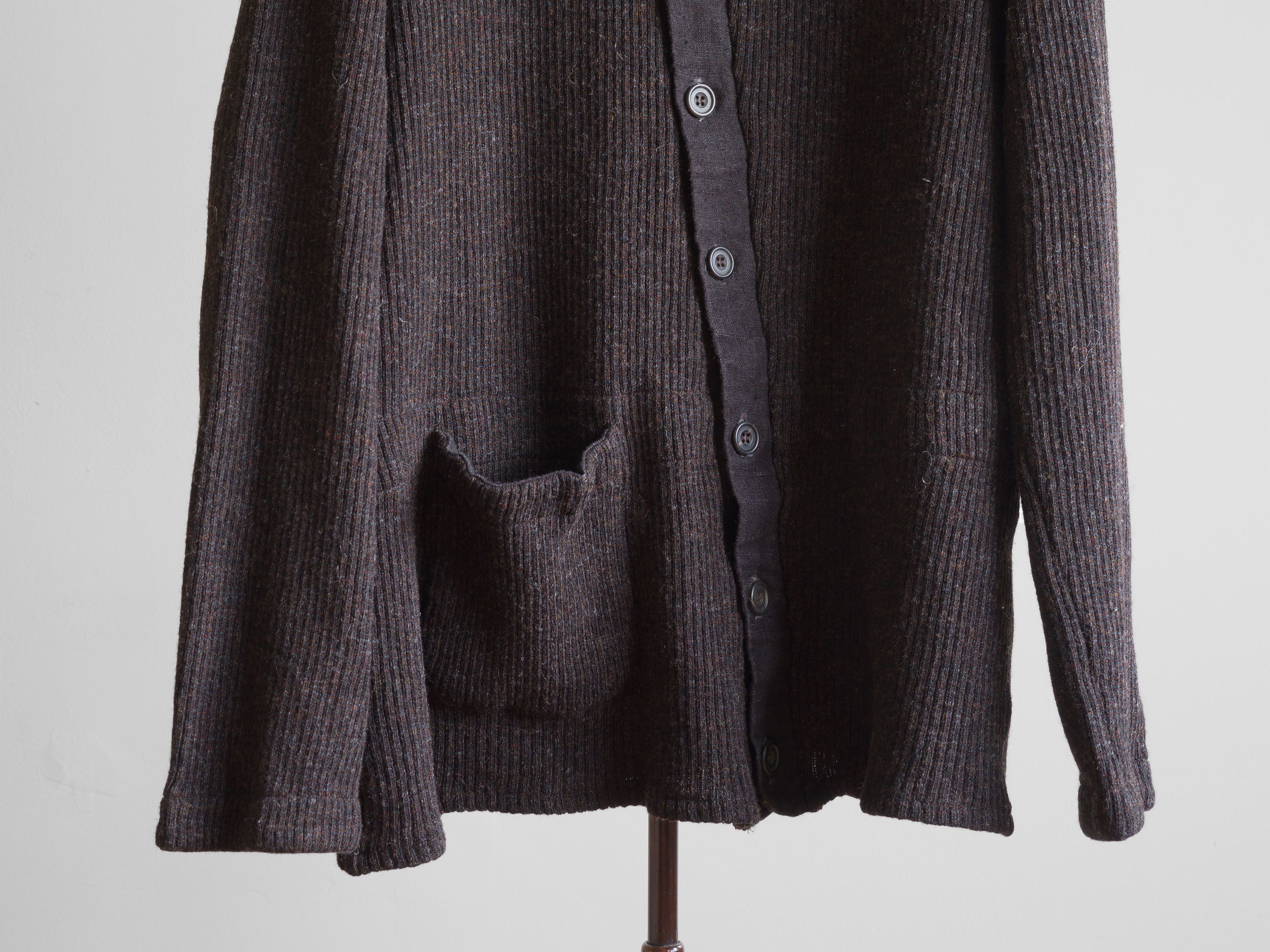 Paul Harnden Shoemakers MEN'S KNIT SLANT SHIRT WOOL Size US M / EU 48-50 / 2 - 5 Thumbnail