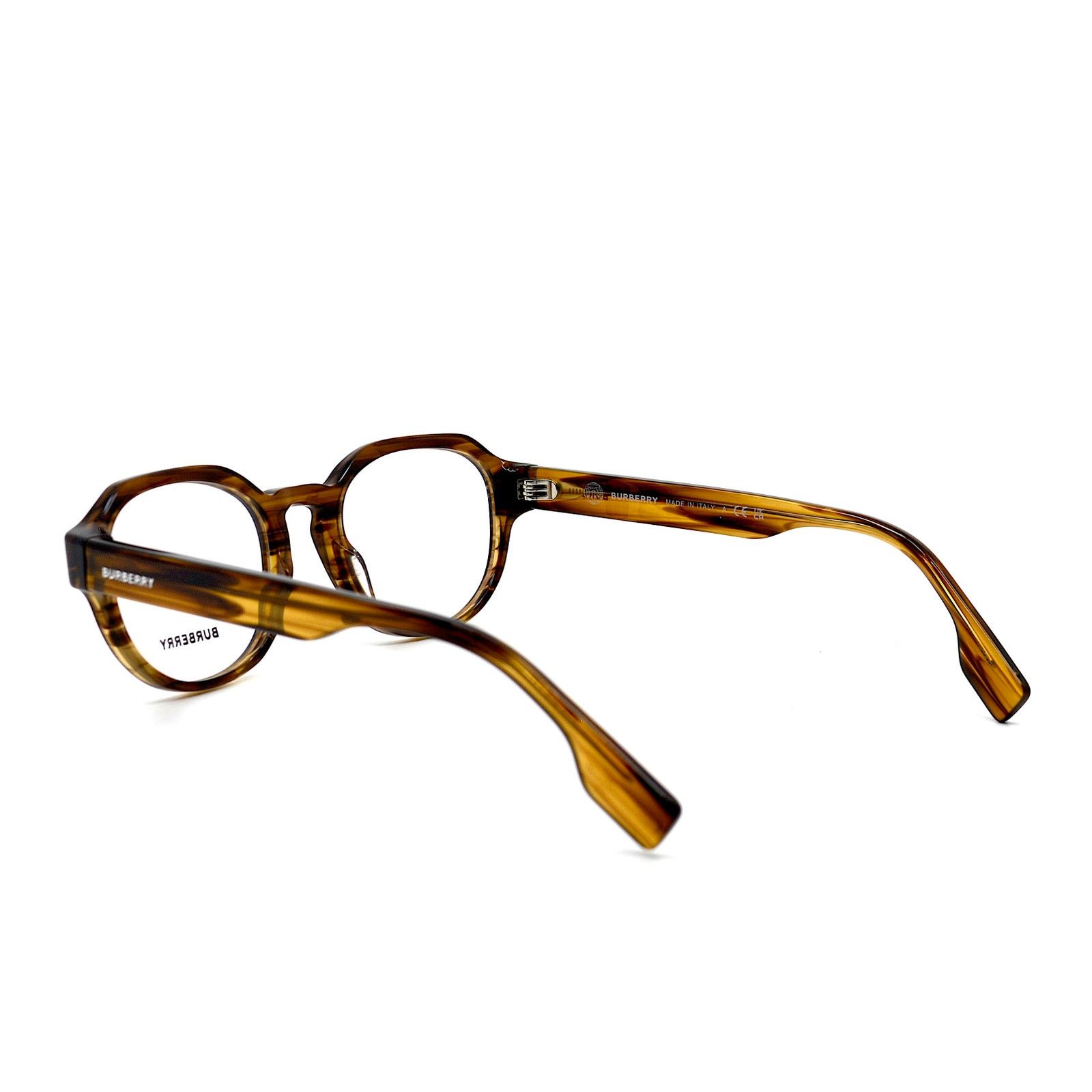Burberry NEW BURBERRY BE2386 4096 BROWN UNISEX EYEGLASSES FRAME Size ONE SIZE - 7 Thumbnail