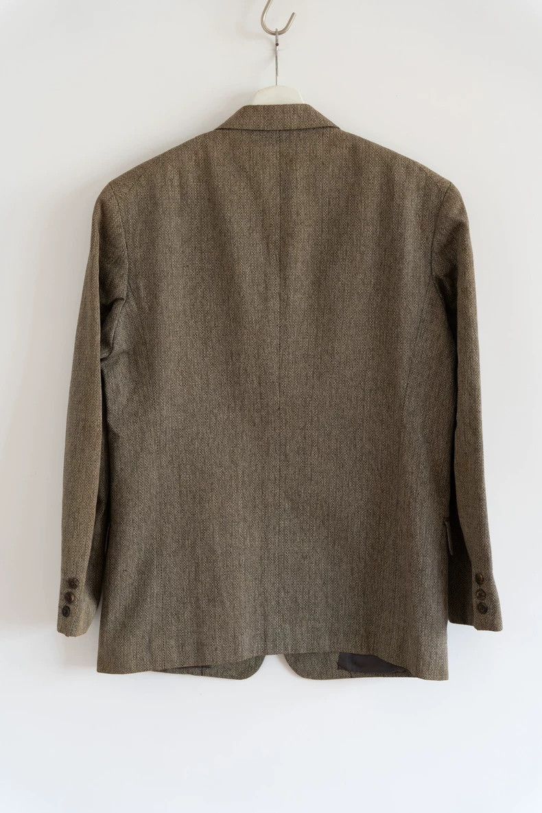 Yohji Yamamoto Yohji Yamamoto Yohji Yamamoto 90s Brown Herringbone Suit J Size US M / EU 48-50 / 2 - 2 Thumbnail