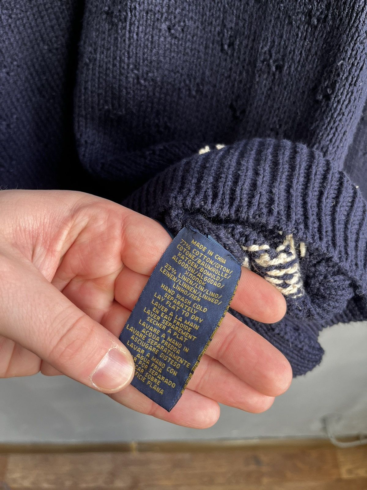 Polo Ralph Lauren × RRL Ralph Lauren × Ralph Lauren Ralph Lauren sweater vintage size M Size US M / EU 48-50 / 2 - 4 Thumbnail