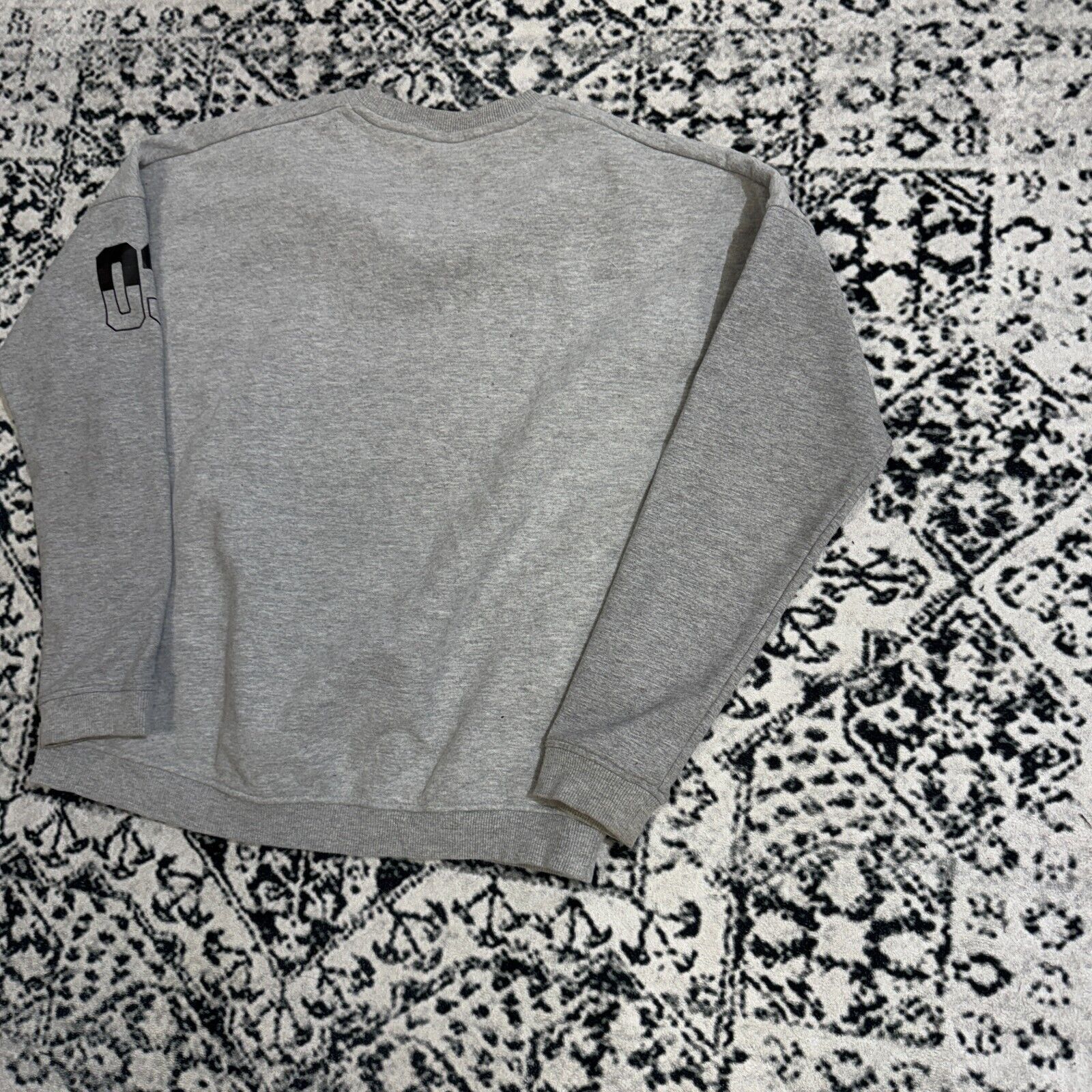 Adidas × Vintage Vintage Adidas Unisex Gray Cotton Crewneck Size S 90s Size US S / EU 44-46 / 1 - 8 Thumbnail