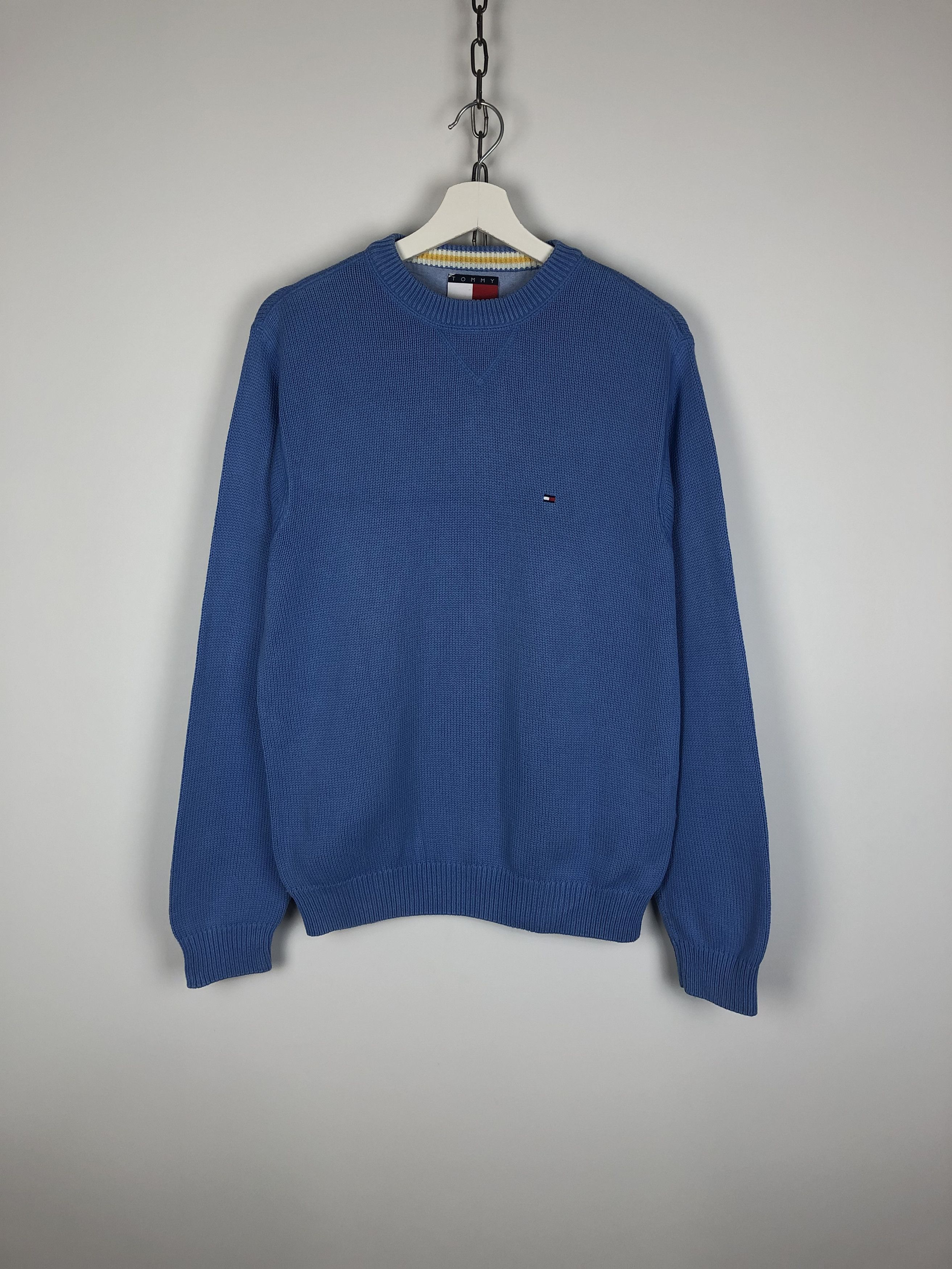 Tommy Hilfiger Tommy Hilfiger Crewneck Sweater Knit Blue size S Size US S / EU 44-46 / 1 - 1 Thumbnail