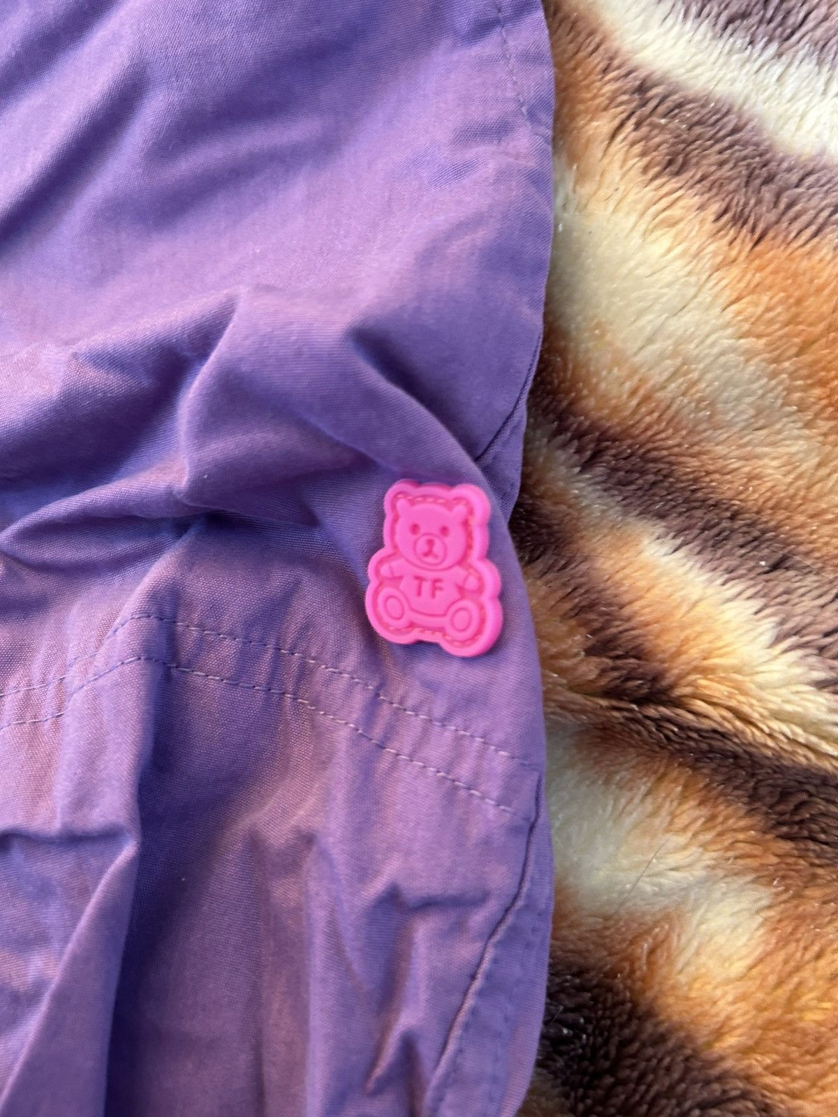 Teddy Fresh Teddy Fresh Baggy Poplin Pants Purple Size XS/S Size US 31 - 3 Thumbnail