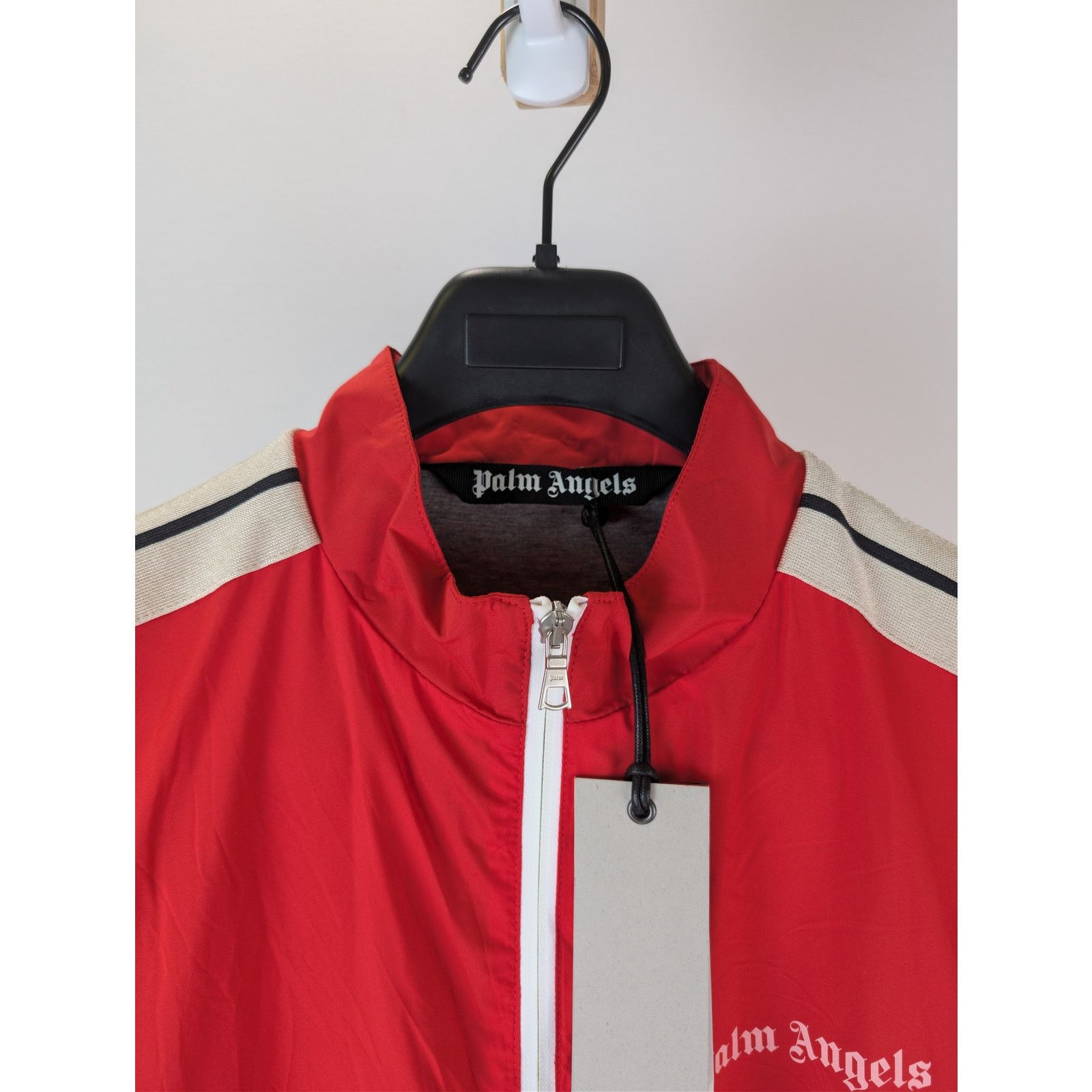 Palm Angels o1rshd1 Classic Logo Vest in Red / Off White Size US M / EU 48-50 / 2 - 7 Thumbnail