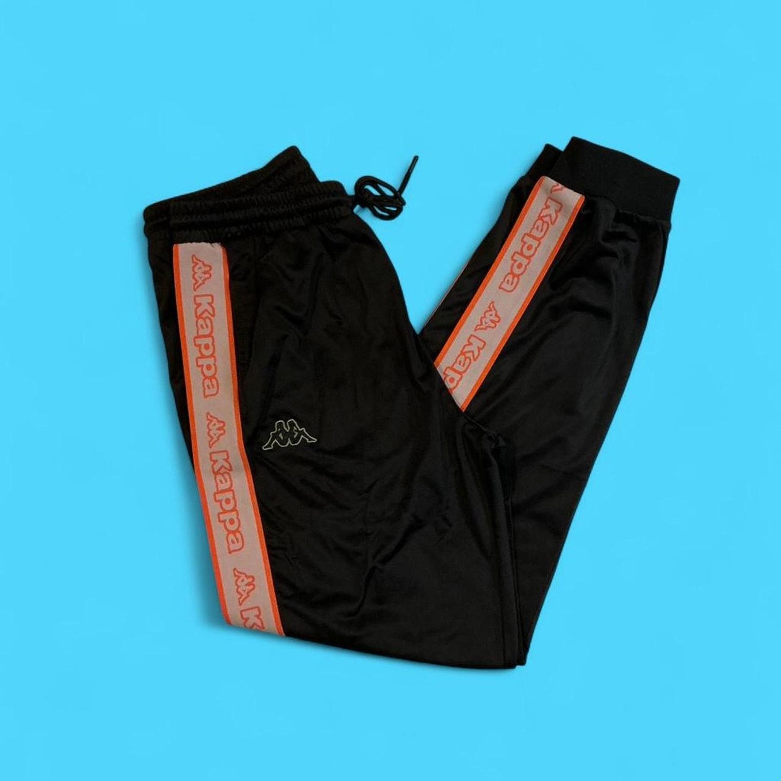 Kappa Kappa black logo tape track pants Size US 26 / EU 42 - 1 Thumbnail
