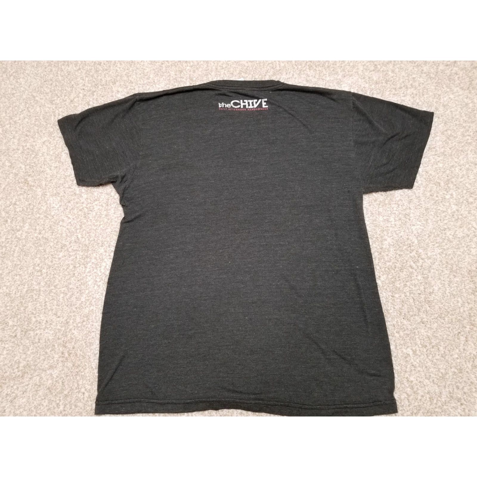 Vintage Chive TEES D.A.R. to Resist Boredom Shirt Adult Medium Charcoal Short Sleeve USA Size US M / EU 48-50 / 2 - 7 Thumbnail