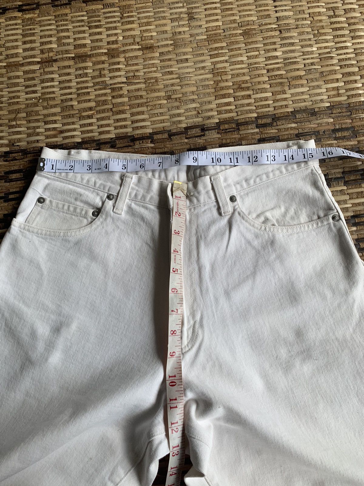 Kapital VINTAGE RRL RALPH LAUREN WHITE MADE IN USA PANTS Size US 31 - 14 Thumbnail