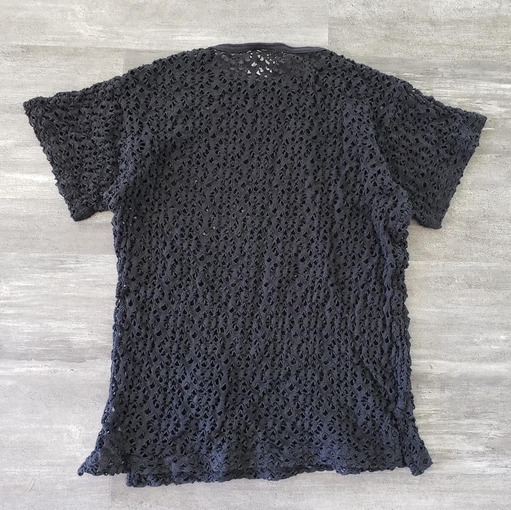Designer Black Pocket Detailed Undercover Beachwear Cover Up Size ONE SIZE - 2 Thumbnail