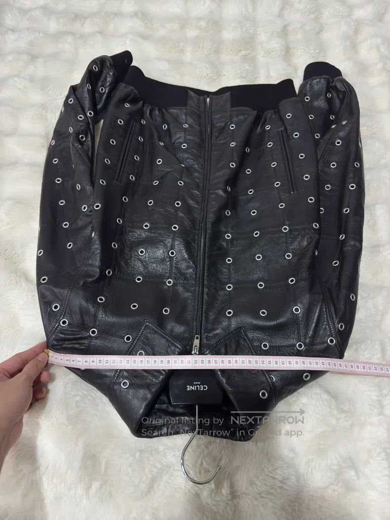 Celine CELINE Leather Jacket Size US S / EU 44-46 / 1 - 7 Thumbnail