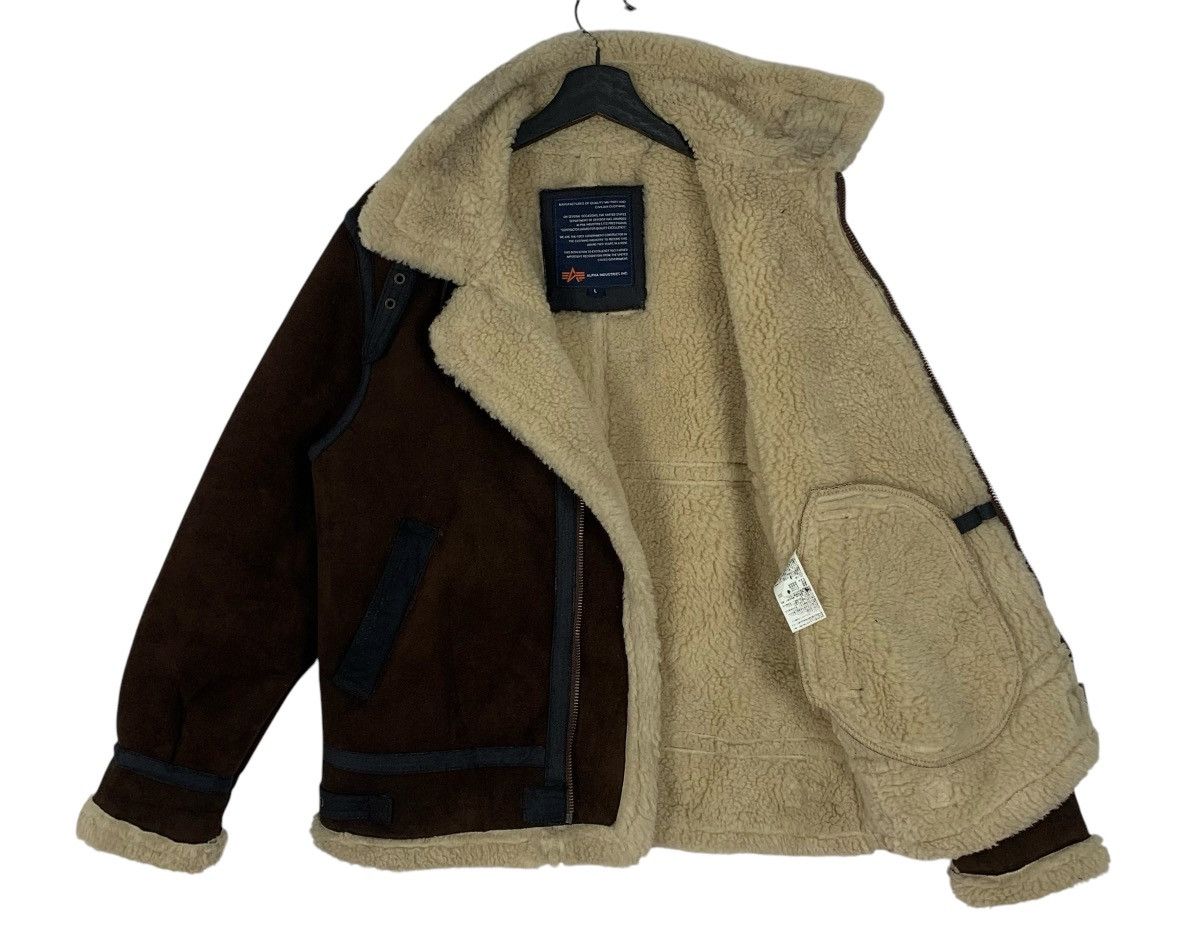 Alpha Industries Alpha Industries Military StreetWear B3 pilot Leather Size US S / EU 44-46 / 1 - 6 Thumbnail