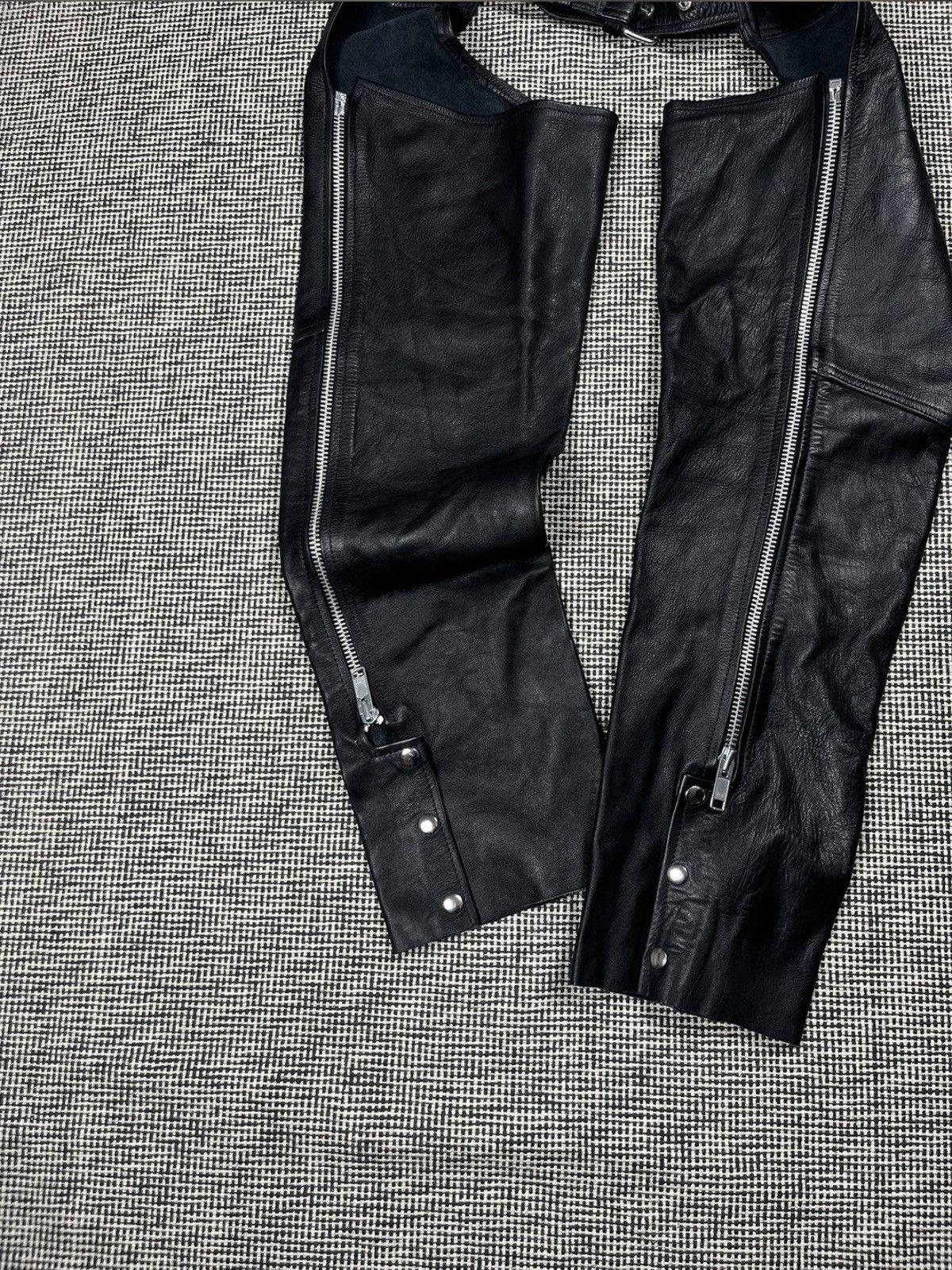 Other LEATHER CHAPS DRAKE INSPIRED Size US 32 / EU 48 - 3 Thumbnail