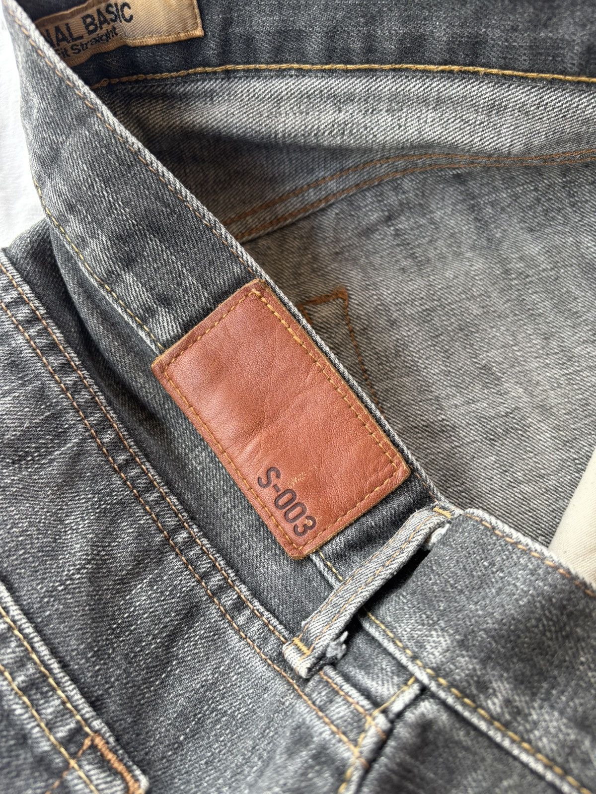 Kapital Vintage Baggy Jeans Uniqlo Denim Loose Easy Fit Straight Size US 34 / EU 50 - 10 Thumbnail
