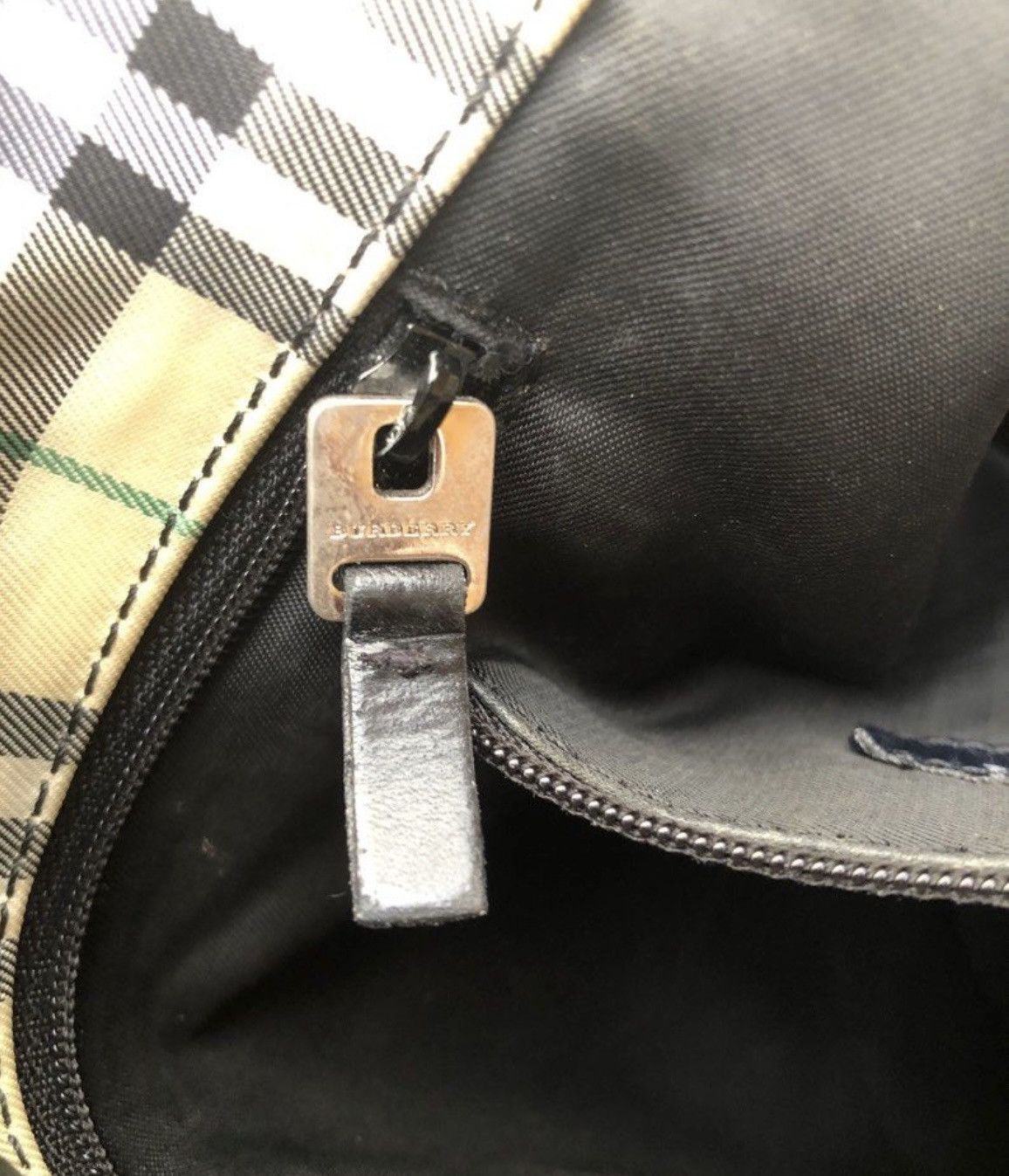 Burberry × Burberry Prorsum Burberry classic check handbag small Made in Italy leather Size ONE SIZE - 7 Thumbnail