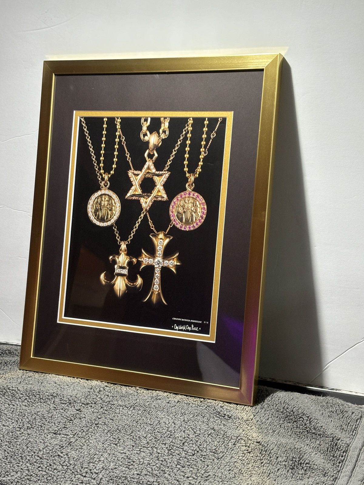 Chrome Hearts ** Chrome Hearts ** 2 Framed Posters Size ONE SIZE - 4 Thumbnail