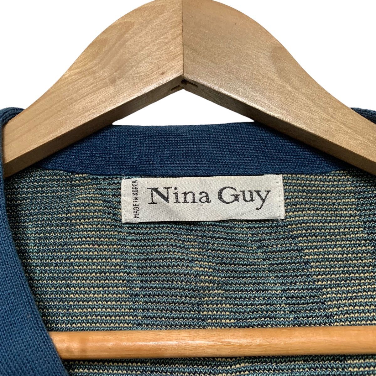 Japanese Brand Nina Guy Buttonless Cardigan Jacket Size US M / EU 48-50 / 2 - 4 Thumbnail