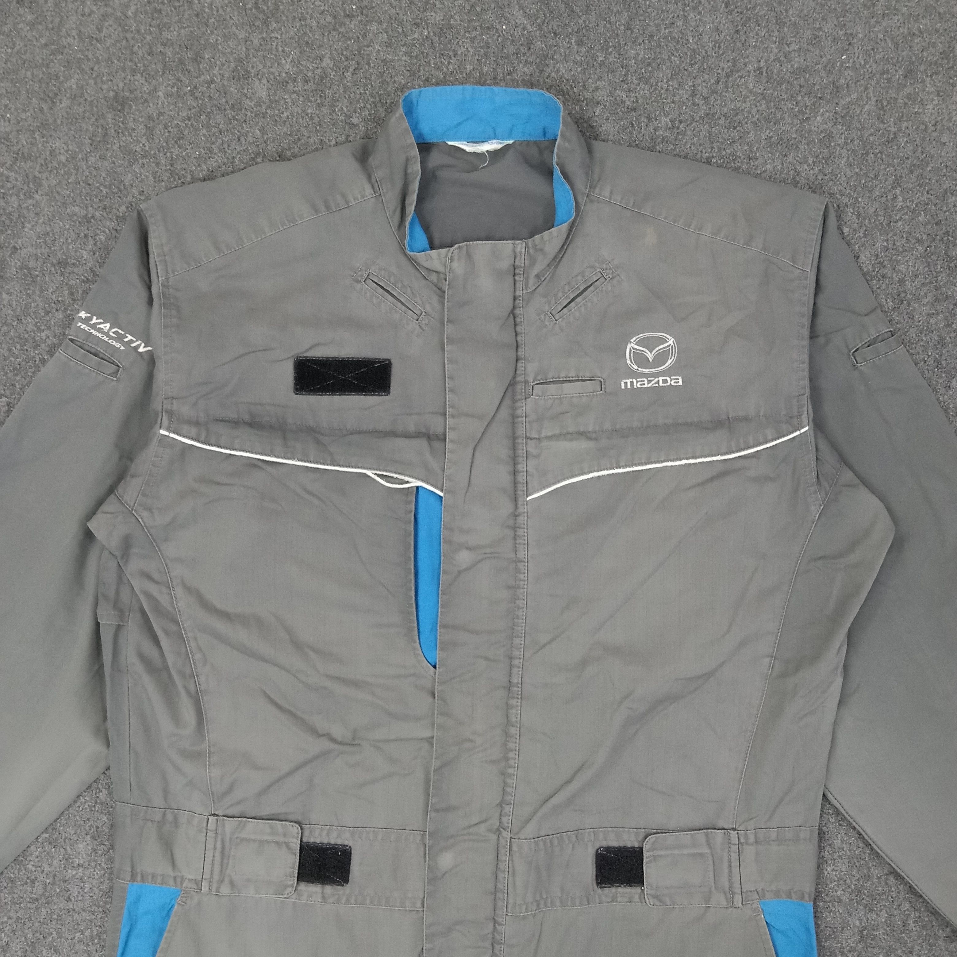 Japanese Brand MAZDA Japanese Motorsports Racing Coverall Jacket C240N6 Size US XL / EU 56 / 4 - 6 Thumbnail