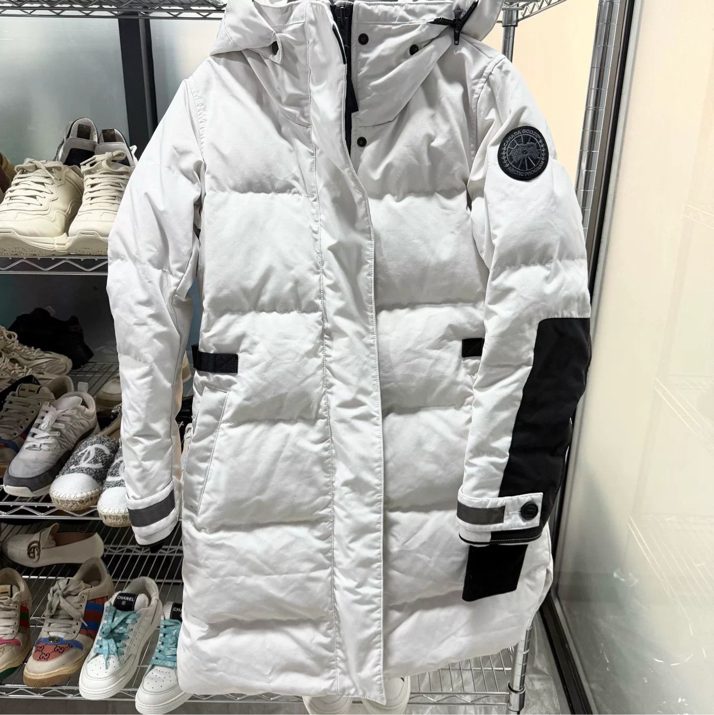 Canada Goose Canada Goose White Black Label Bennett Parka Size US M / EU 48-50 / 2 - 1 Thumbnail
