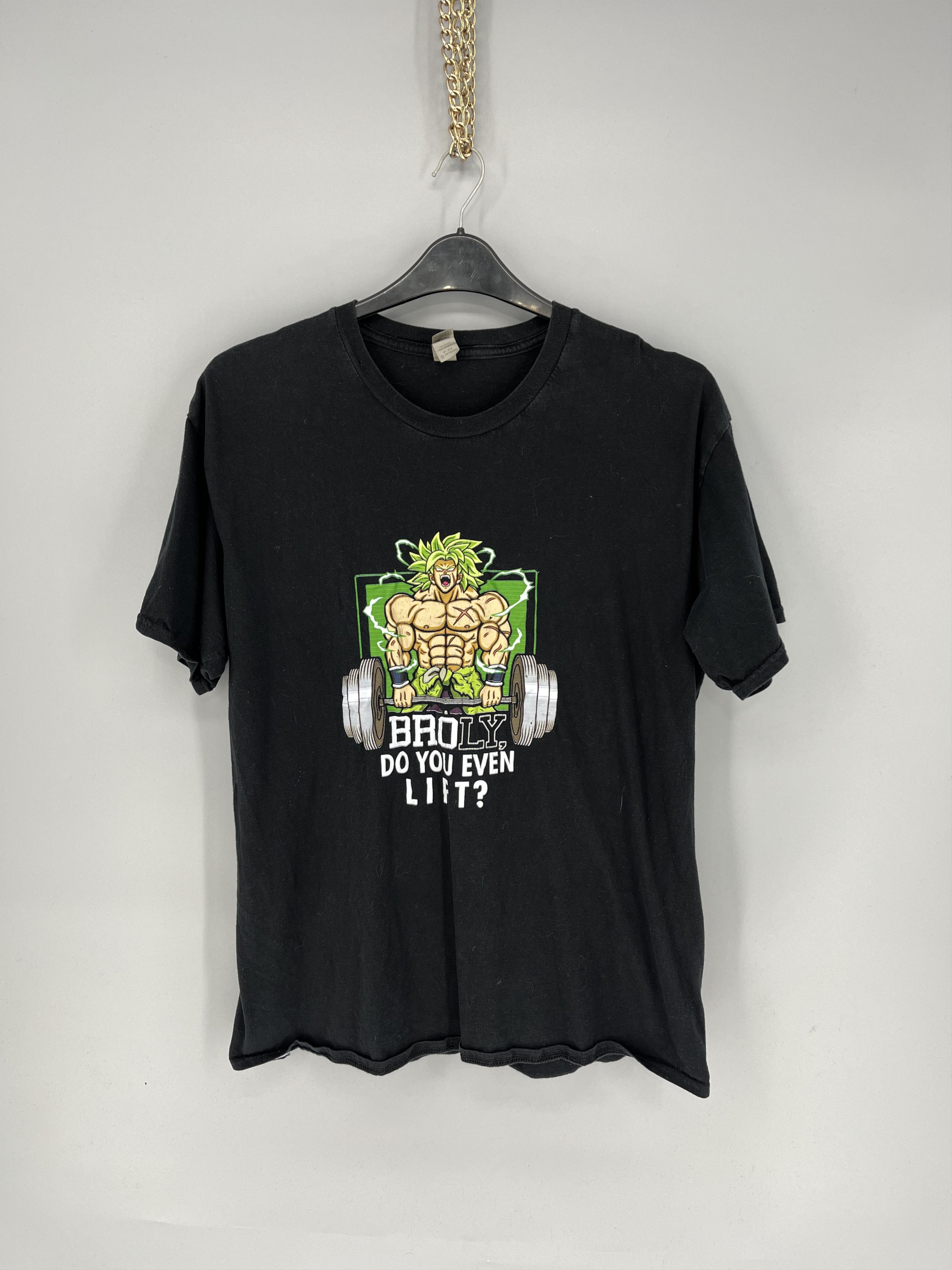 Anime Dragon Ball Super Saiyan Legend Broly Gym Do You Even Lift Size US XXL / EU 58 / 5 - 1 Thumbnail
