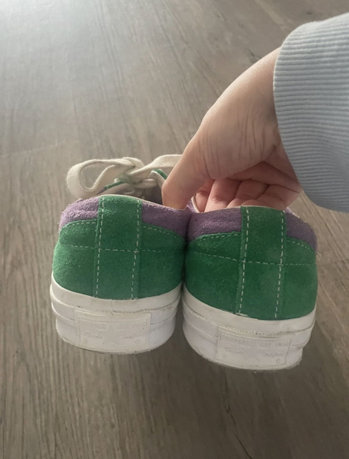 Converse × Golf le Fleur Converse One Star Golf le Fleur Purple Green Size US 5 / EU 37 - 7 Thumbnail