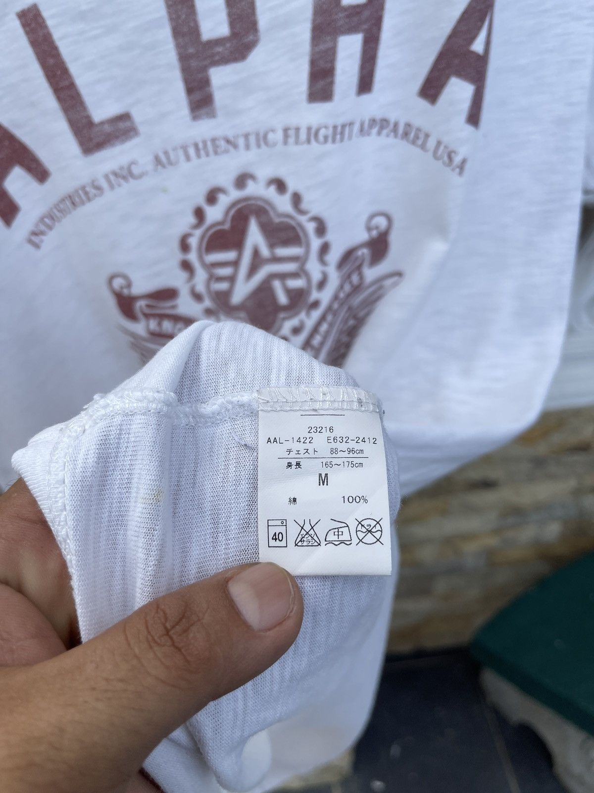 Alpha Industries × Vintage Last Drop🔥Rare🔥Vintage ALPHA Industries Military T-Shirt Size US M / EU 48-50 / 2 - 5 Thumbnail