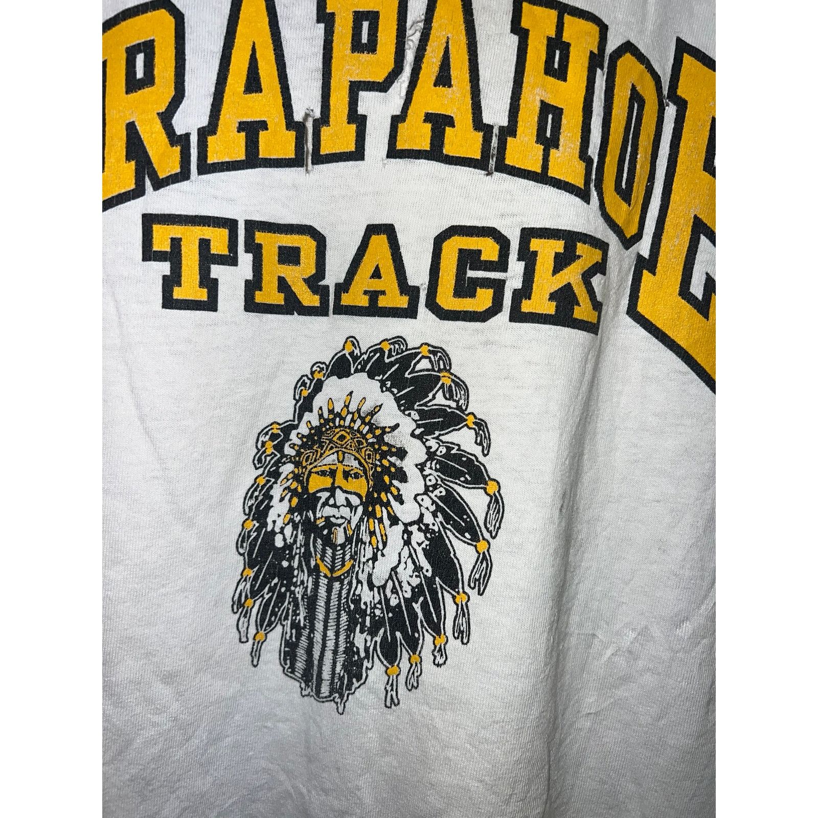 Vintage Vintage Native American Long Sleeve Shirt Arapahoe Worn Tee Size US L / EU 52-54 / 3 - 4 Thumbnail