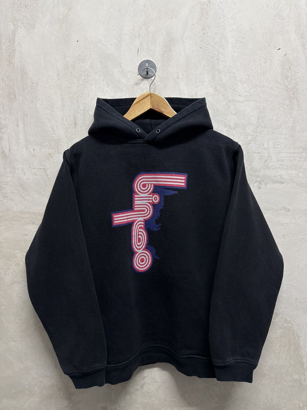 Japanese Brand 2000s Double Distortion “Bingo” Hoodie Size US M / EU 48-50 / 2 - 1 Thumbnail
