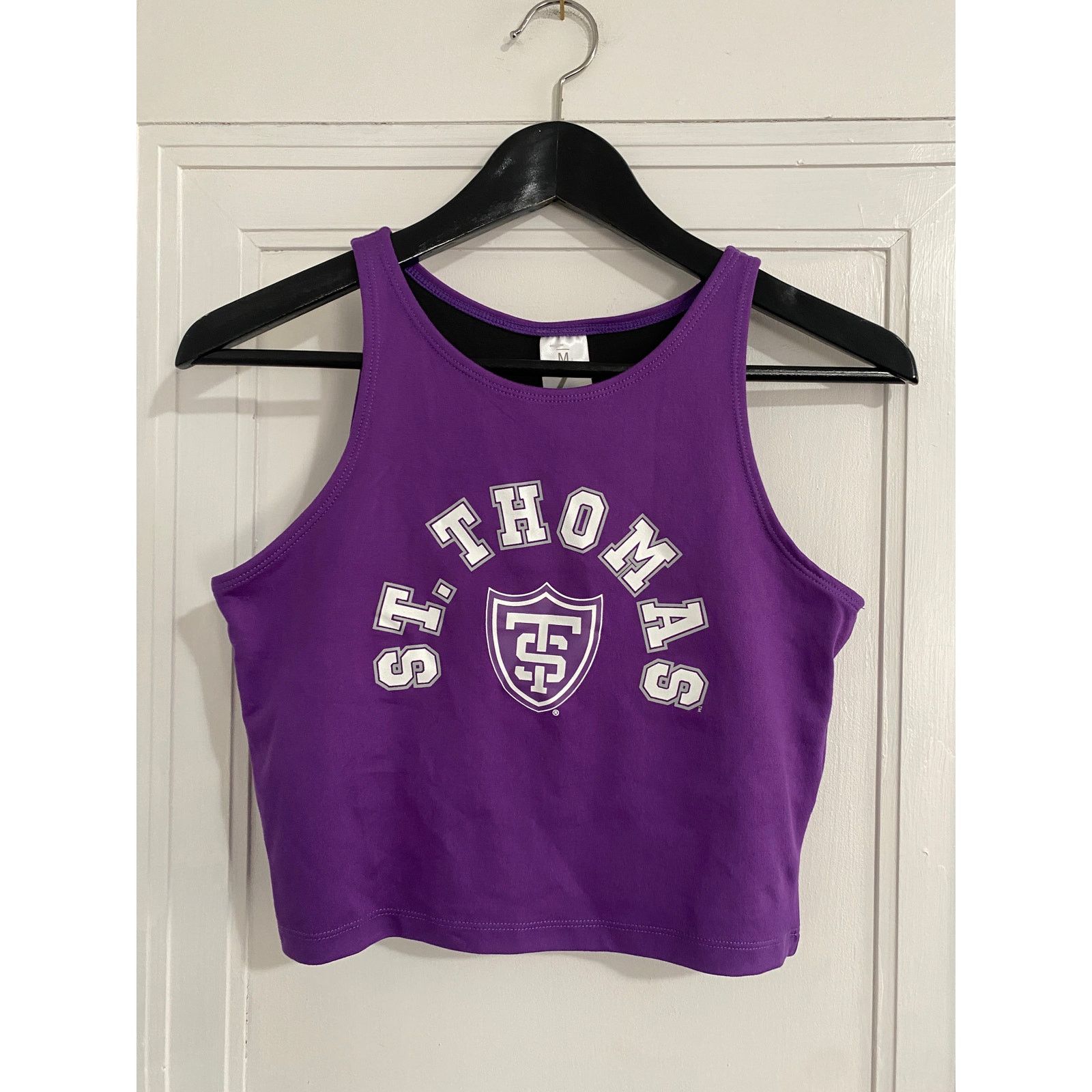 NCAA NWT University of St. Thomas Tommies Cropped Tank Top Size M Size M / US 6-8 / IT 42-44 - 1 Thumbnail