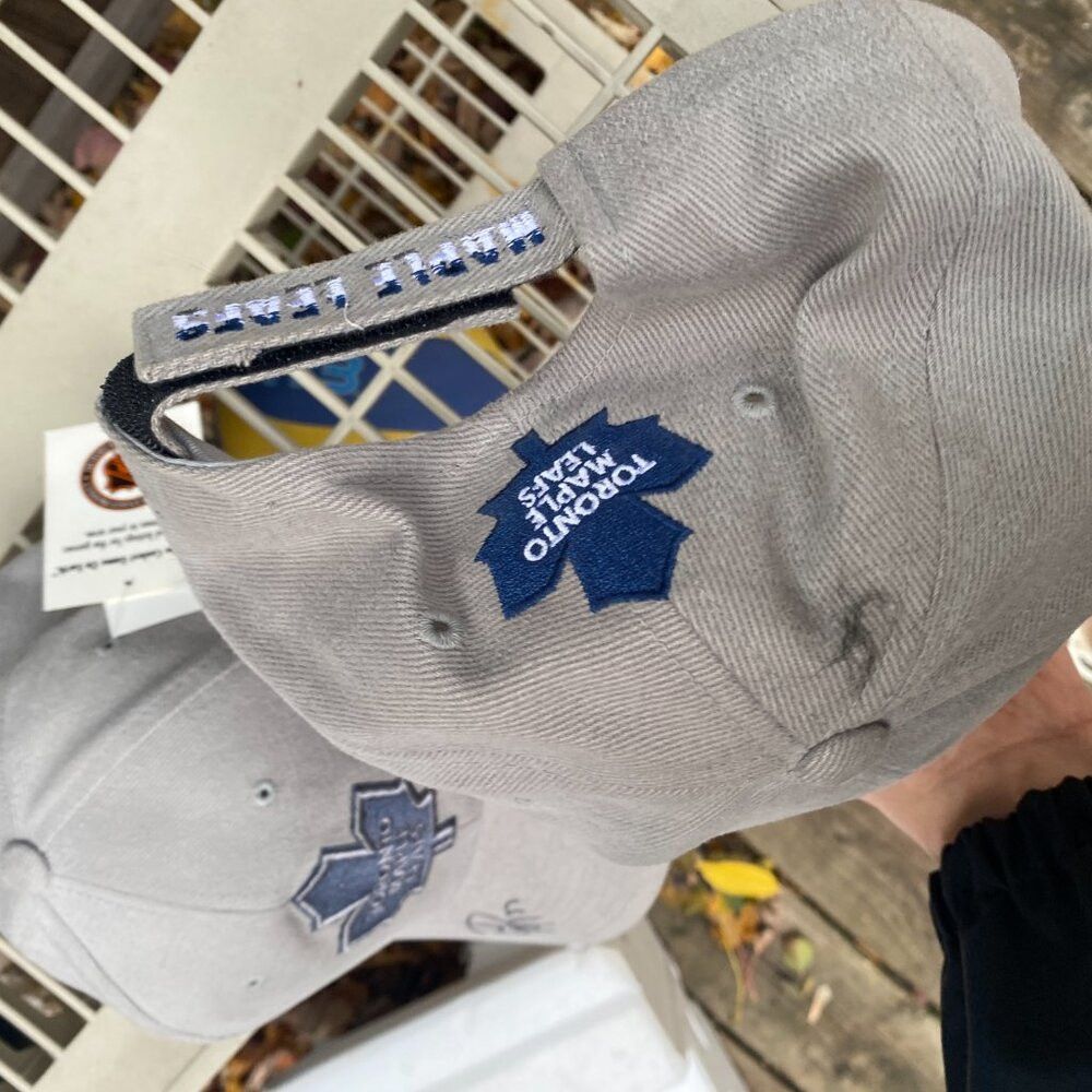 NHL 2X AUTOGRAPHED SIGNED Toronto Maple Leafs Hats BNWT Svoboda Size ONE SIZE - 7 Thumbnail