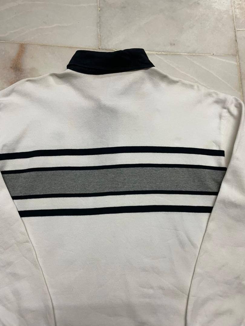 Vintage Rare💥Vintage 90's Canterbury Polo Rugby Stripe Heavy Cotton Size US XL / EU 56 / 4 - 8 Thumbnail