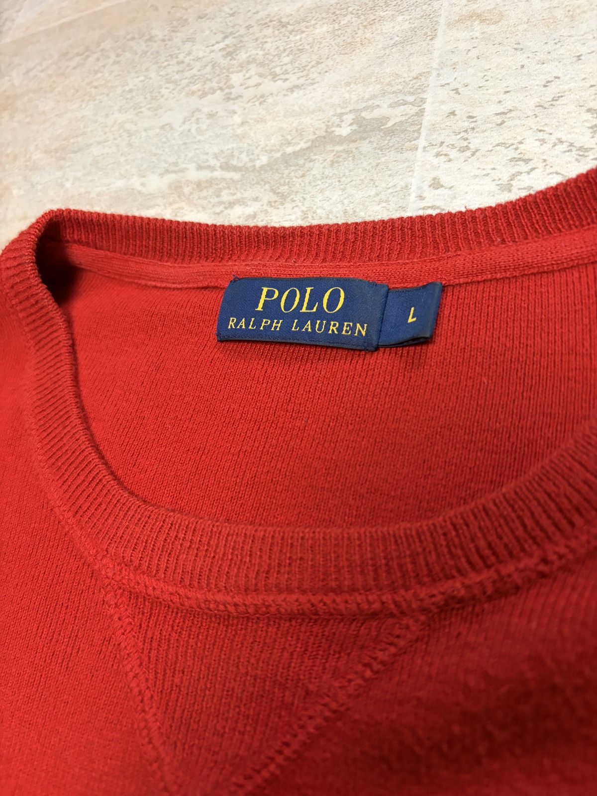 Ralph Lauren Ralph Lauren Sweater Sweatshirt Red in L Size US L / EU 52-54 / 3 - 5 Thumbnail