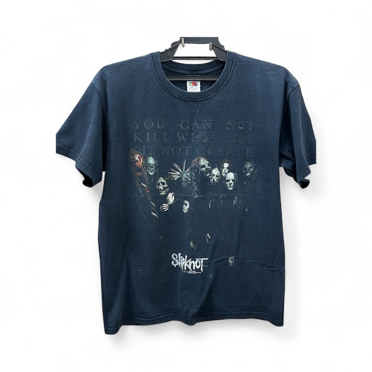 Band Tees Slipknot t shirt mens Medium Black 2007 Size US M / EU 48-50 / 2 - 1 Thumbnail