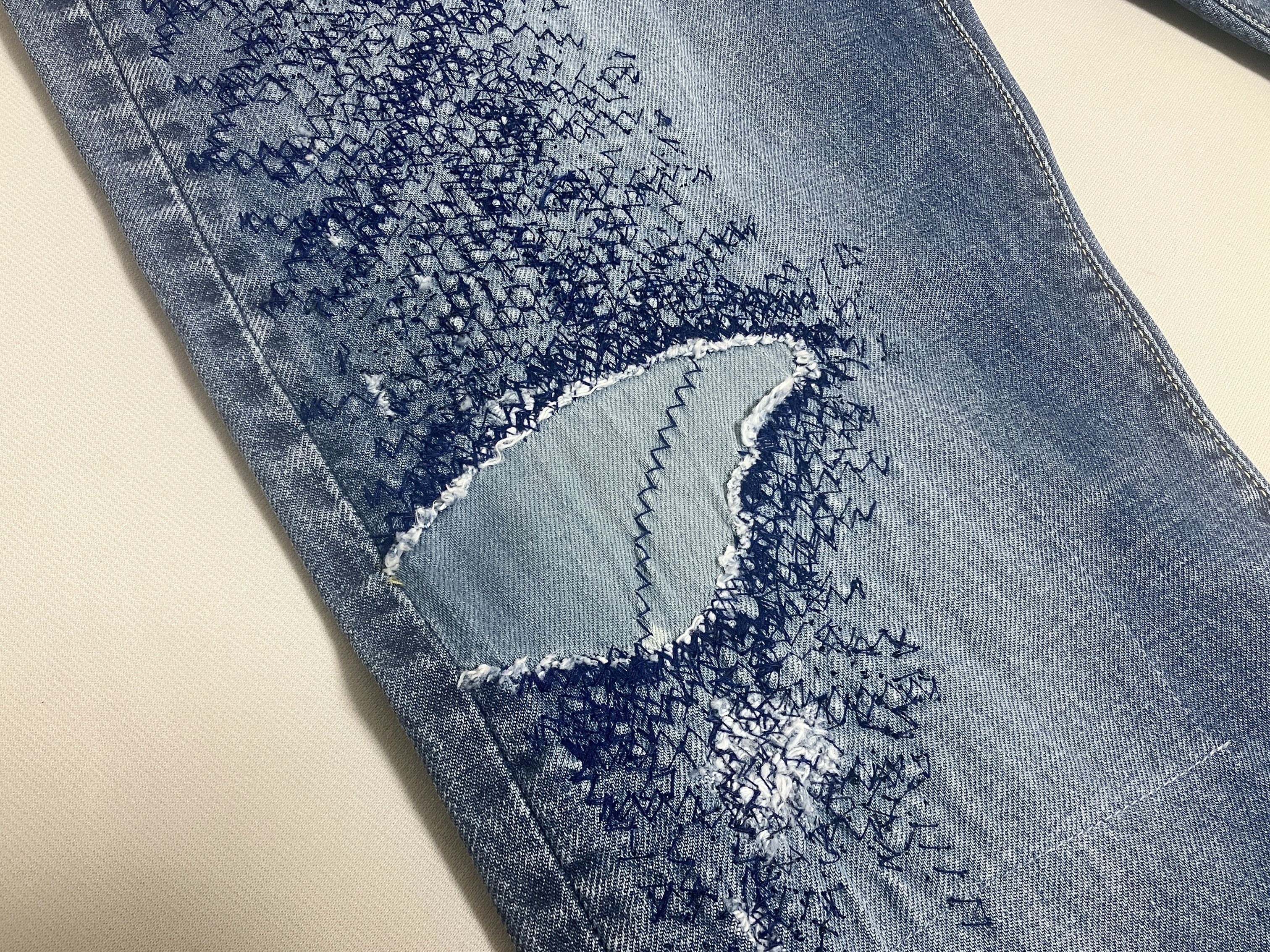 Kapital KAPITAL 14oz indigo denim pants monkey cisco jeans 3year 36 Size US 36 / EU 52 - 4 Thumbnail