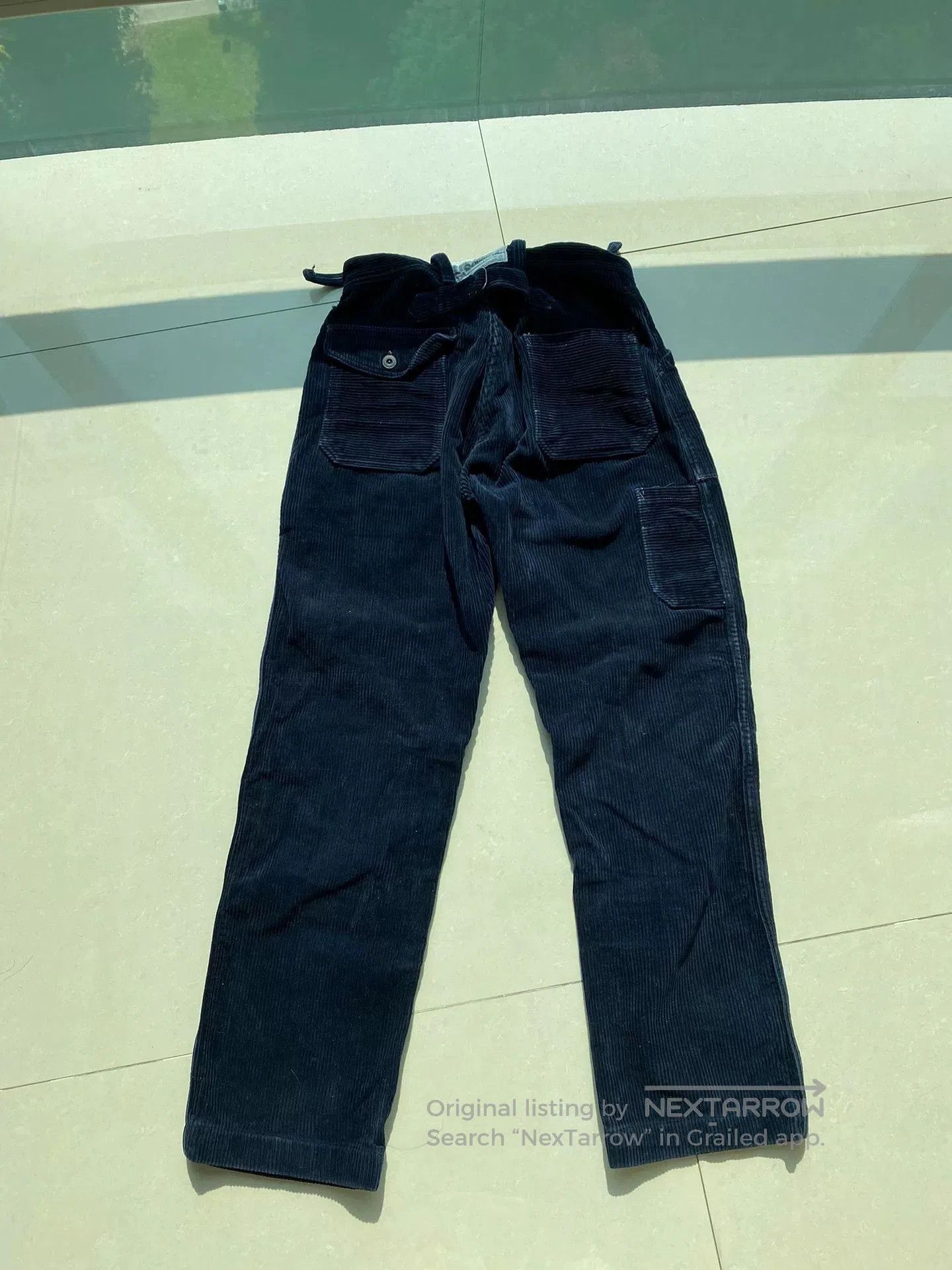 Freewheelers Freewheelers Blue Corduroy Longshoreman Trousers. Size US 38 / EU 54 - 2 Thumbnail