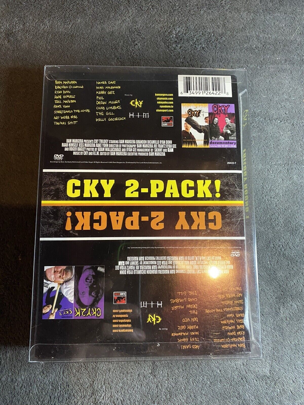 Other CKY 2-Pack Trilogy: R 1+2 DVD, 2 Set SIGNED BAM MARGERA + Size ONE SIZE - 6 Thumbnail